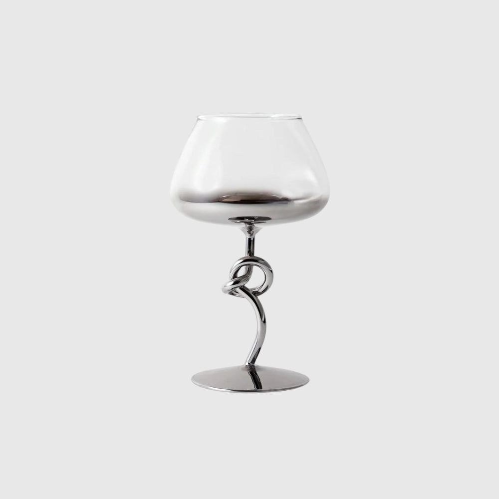 Spira Vitae - Silver Wine Glass