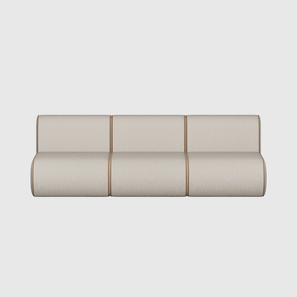 Curv Modular Sofa - 3 Seater Armless