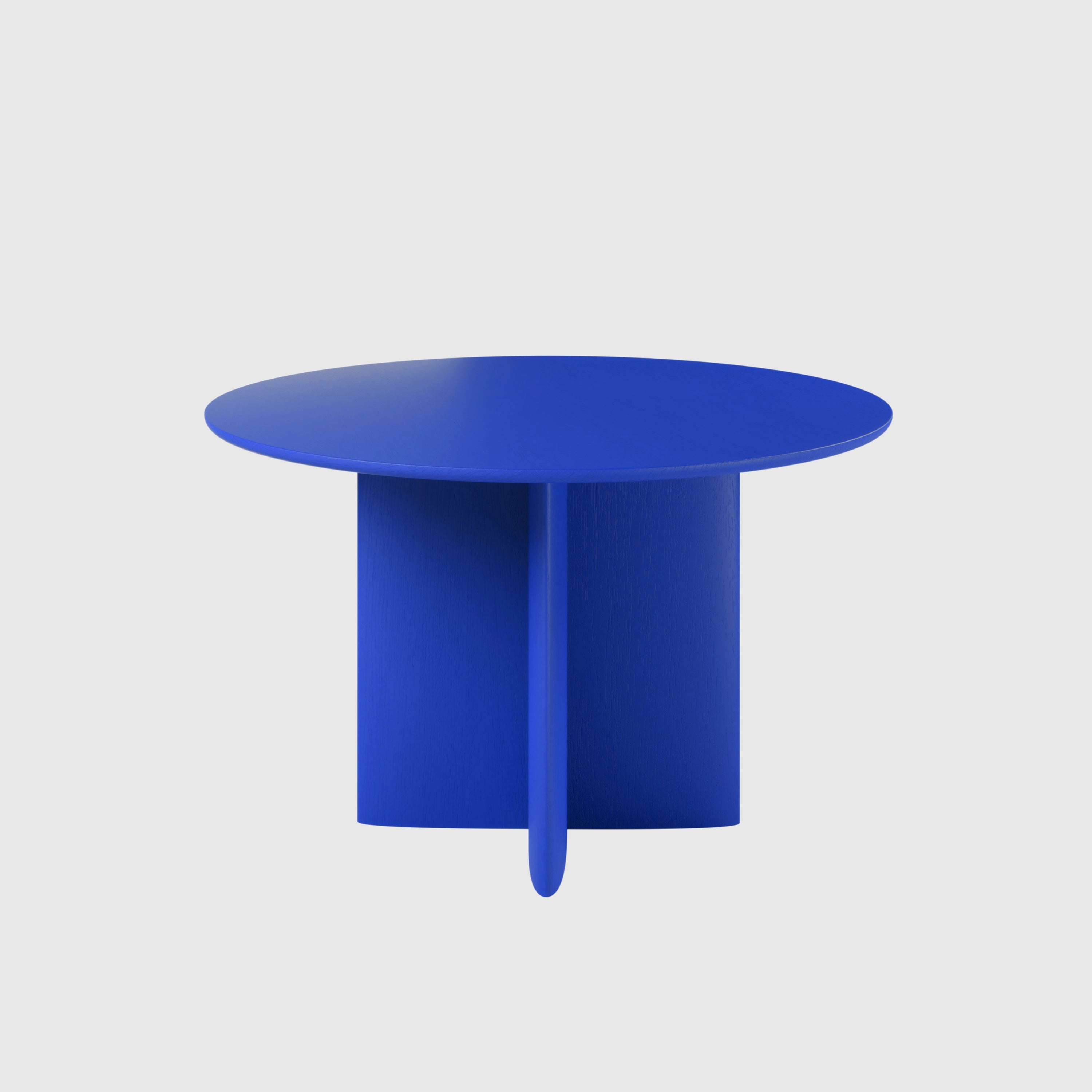Iris Round Table - Cobalt Blue