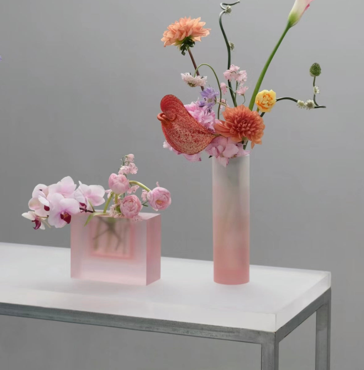 Peonia Square Vase