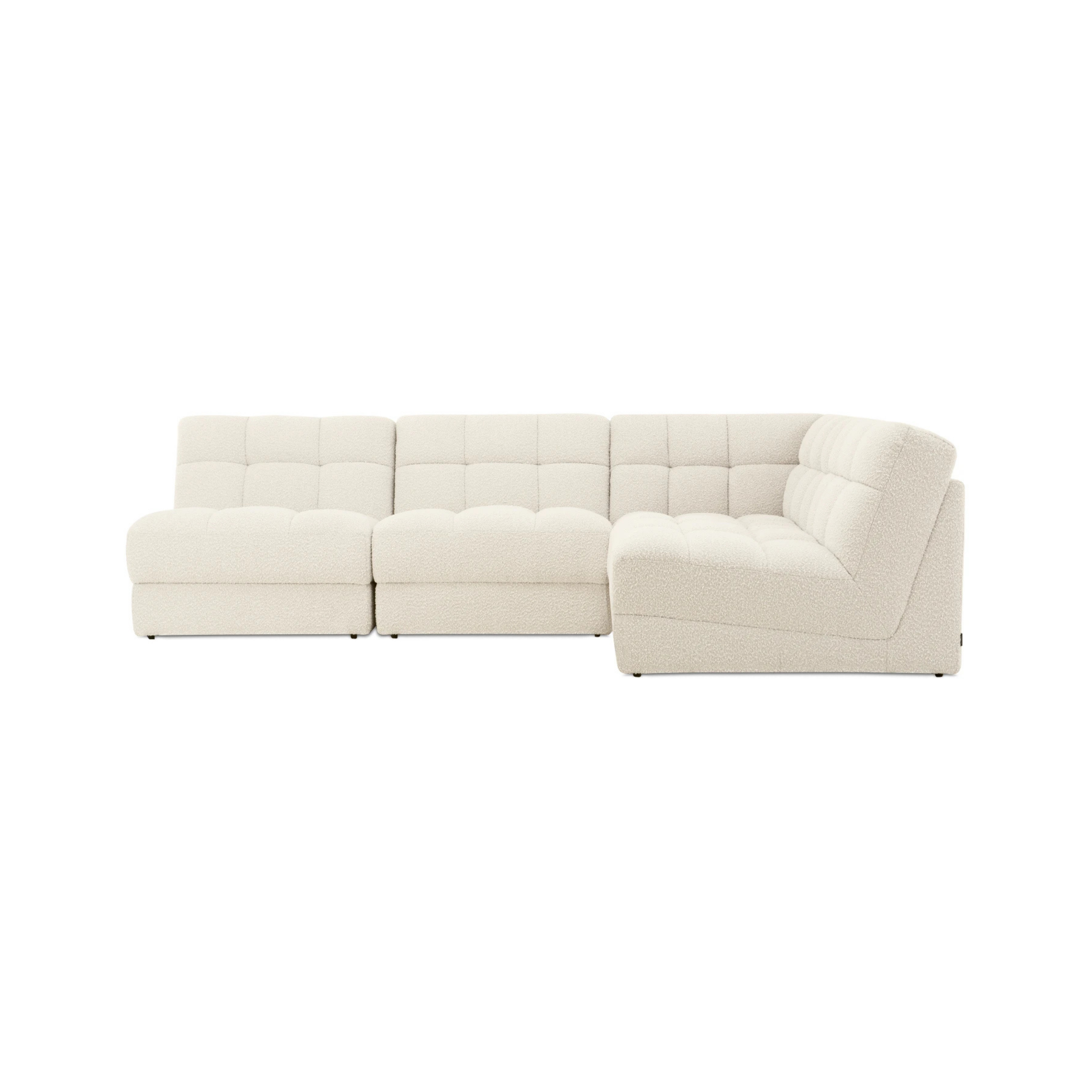 Nest 4 Piece Corner Modular Sofa - Armless