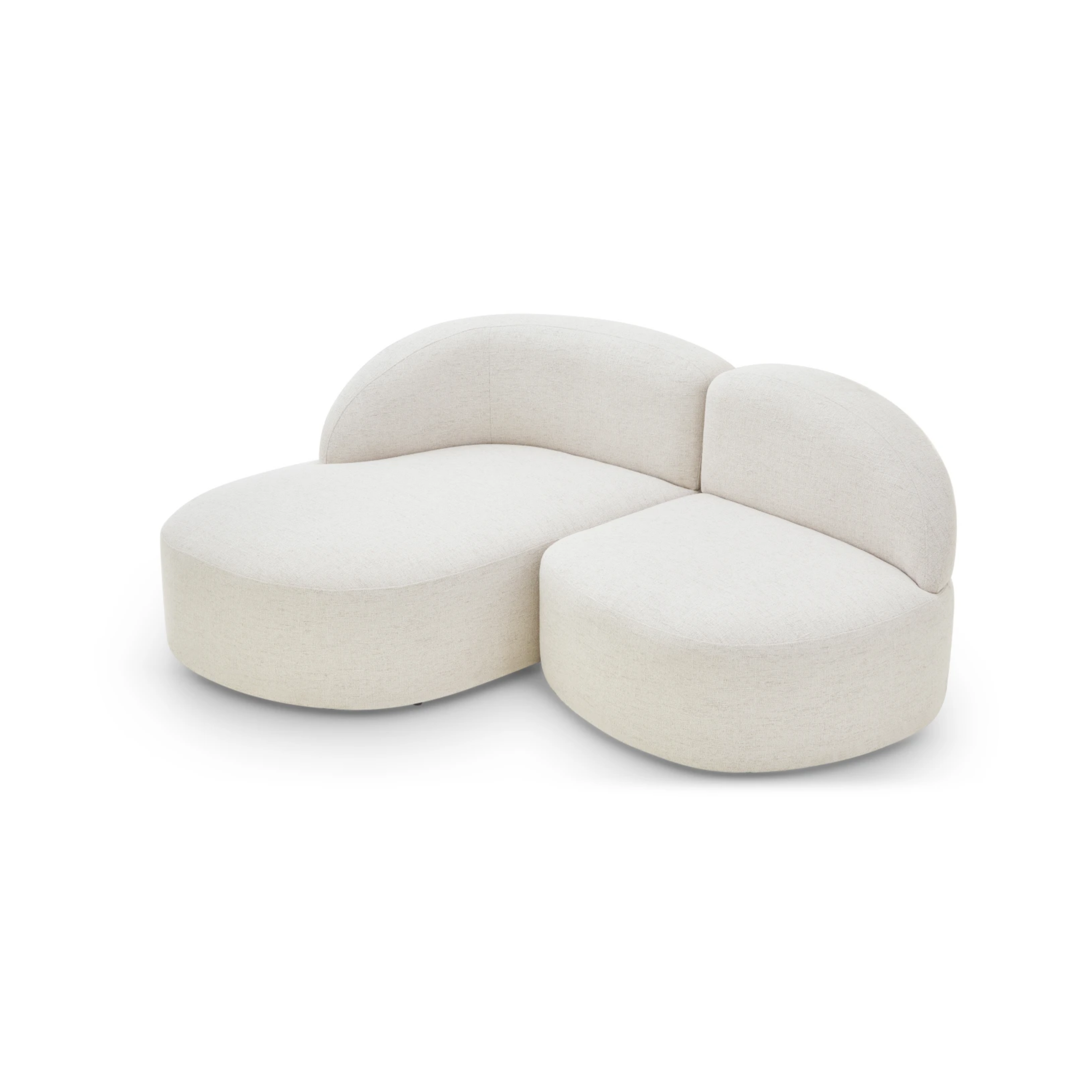 Pebble 2 Seater Modular Chaise