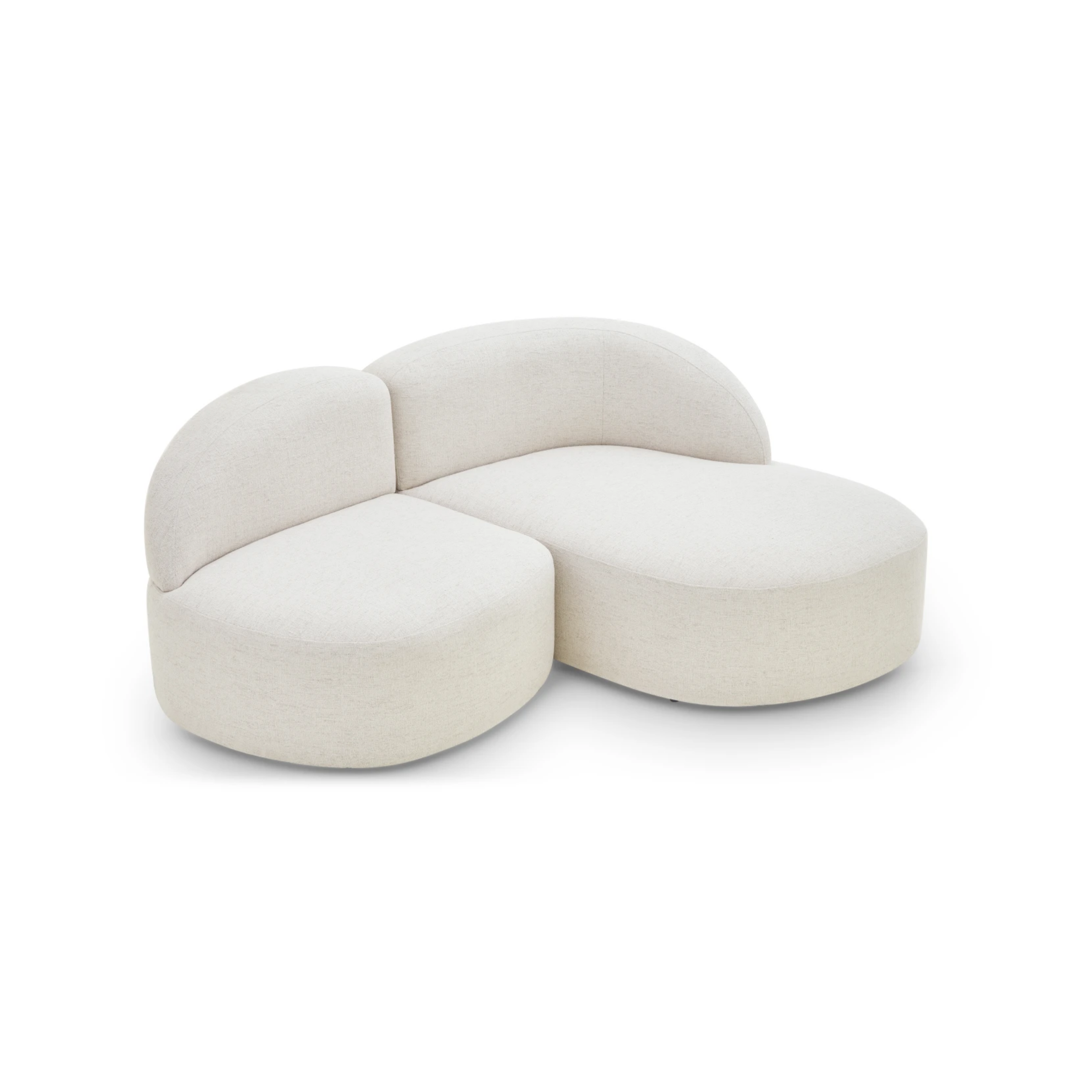 Pebble 2 Seater Modular Chaise