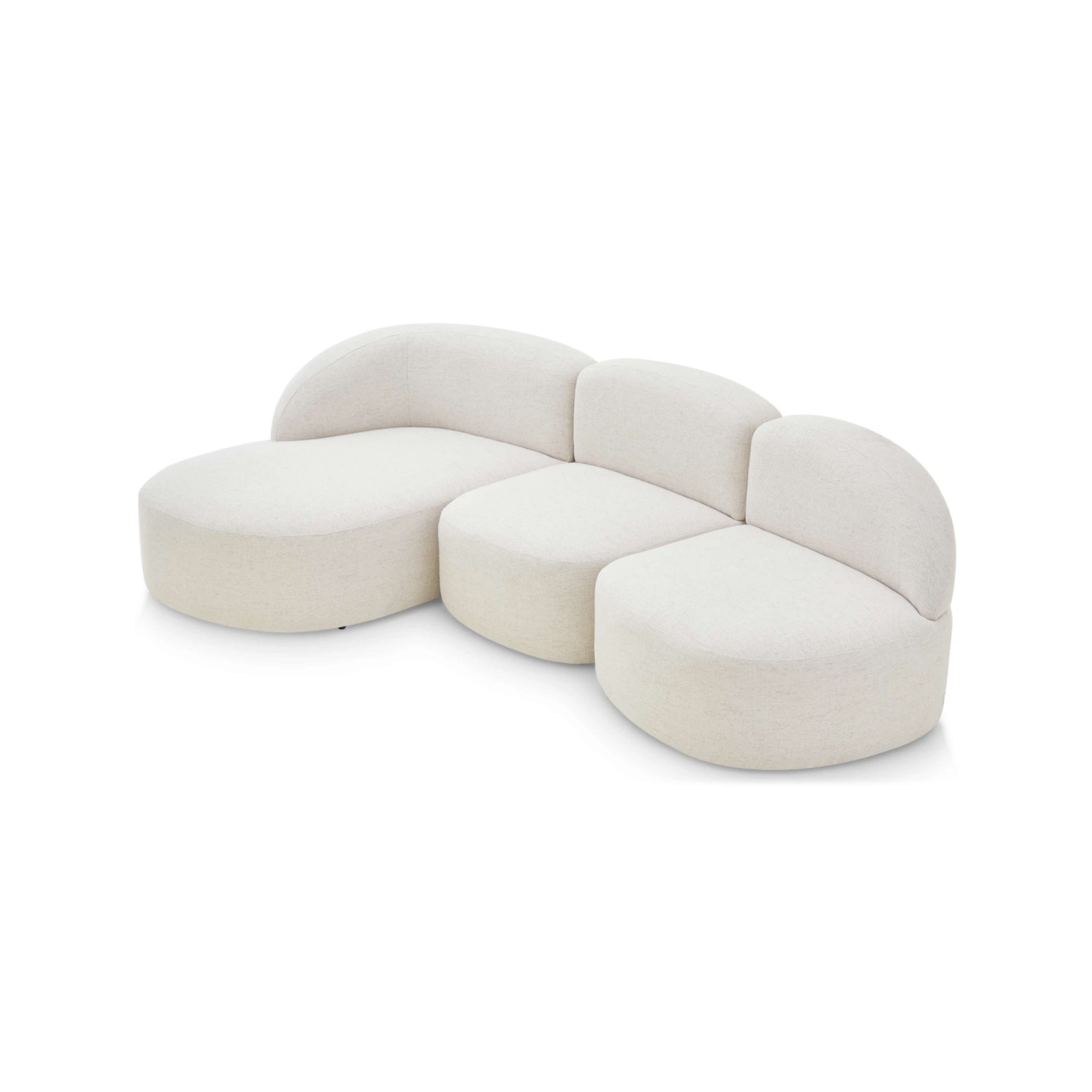 Pebble 3 Seater Modular Chaise