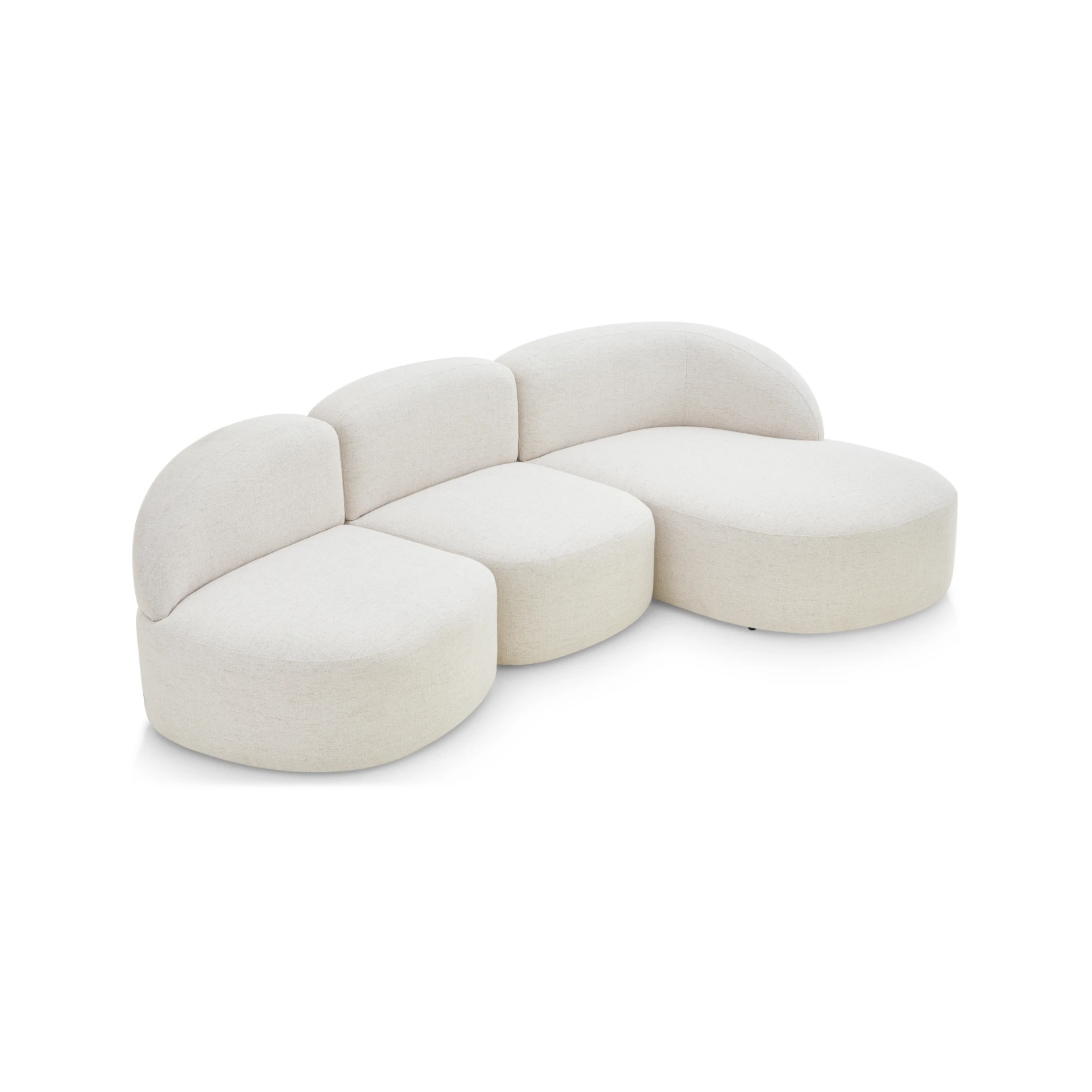 Pebble 3 Seater Modular Chaise