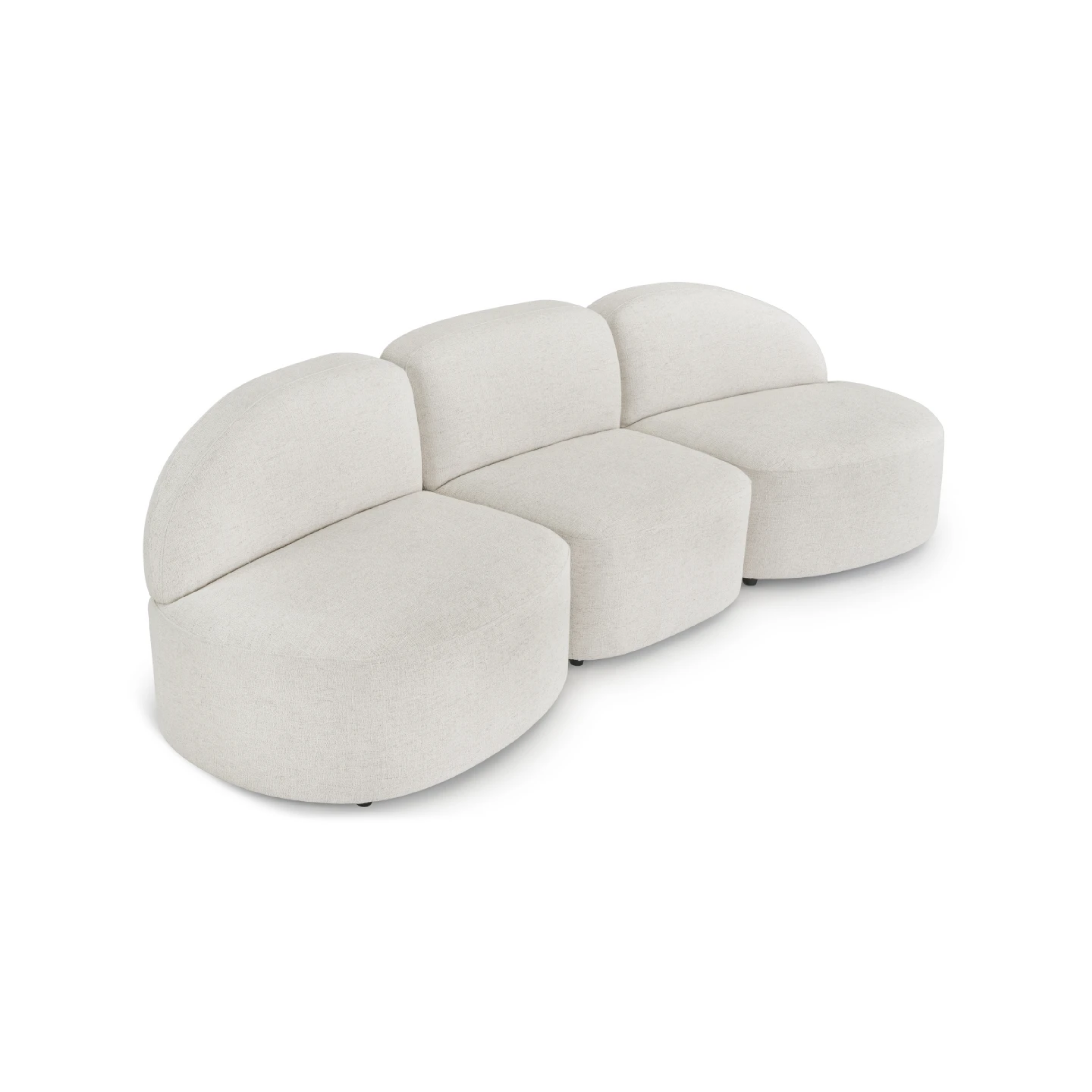 Pebble 3 Seater Modular Sofa