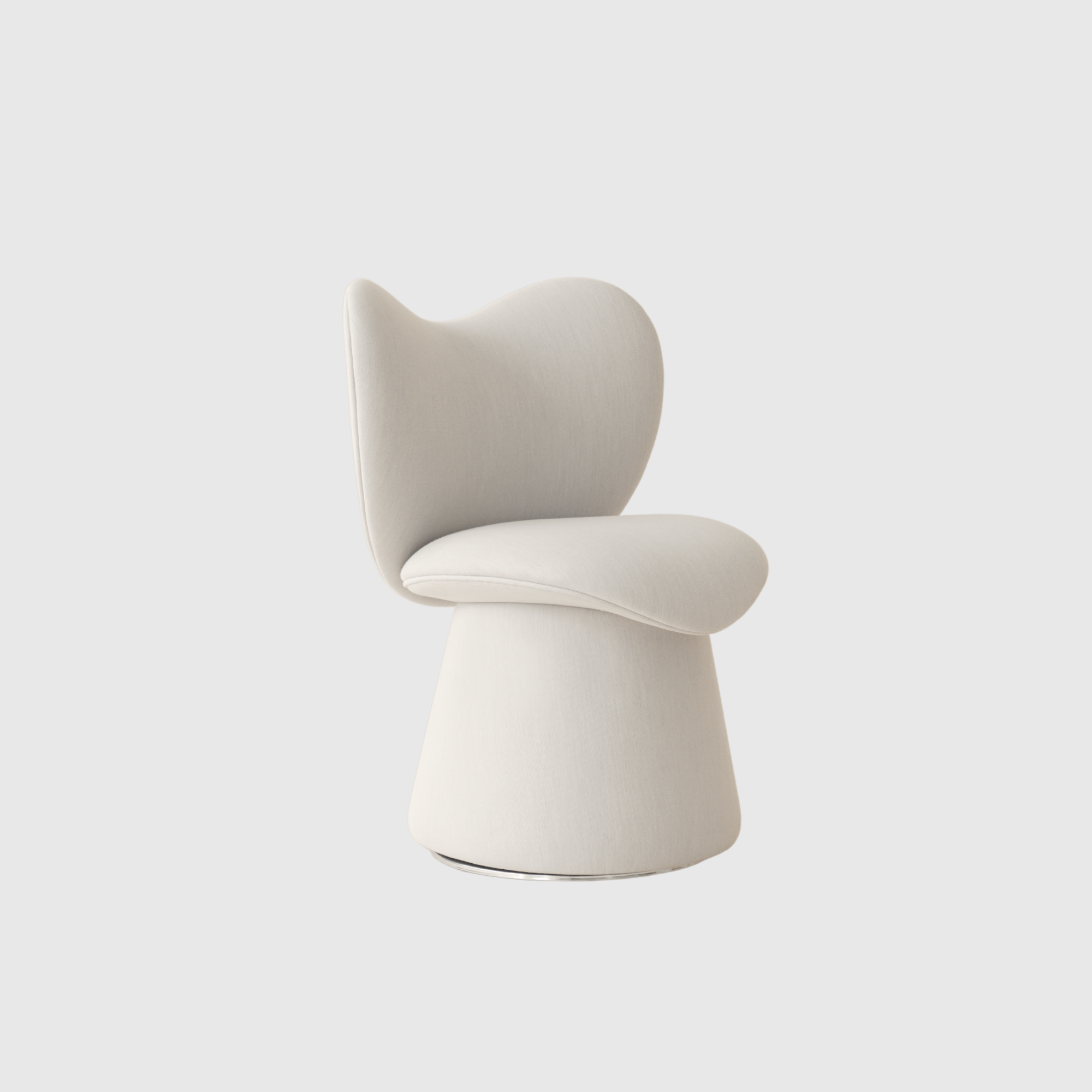 Heart Chair - Cream