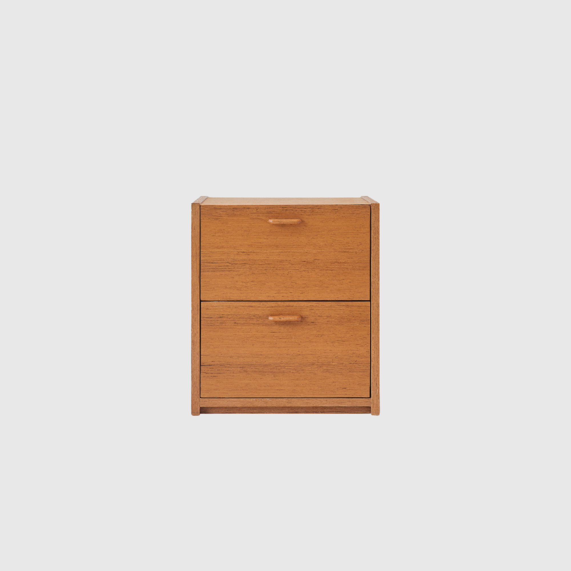 Half-Wood Bedside Table