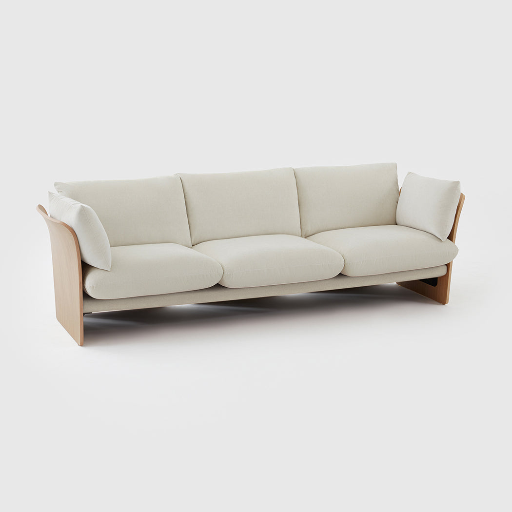 Blossom Sofa Timber - 3 Seater