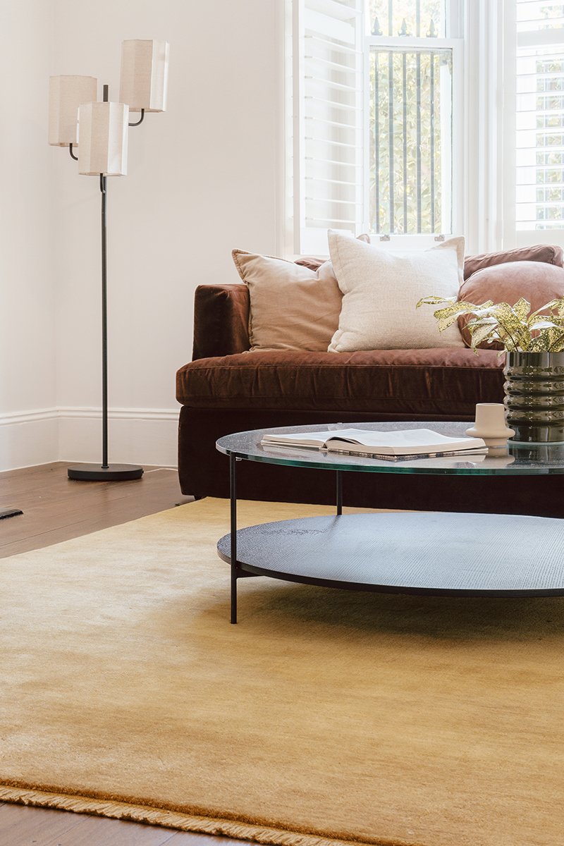 Conscious Loom Rug - Honey
