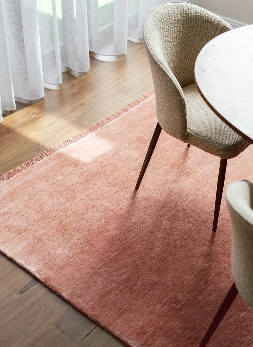 Conscious Loom Rug - Blush