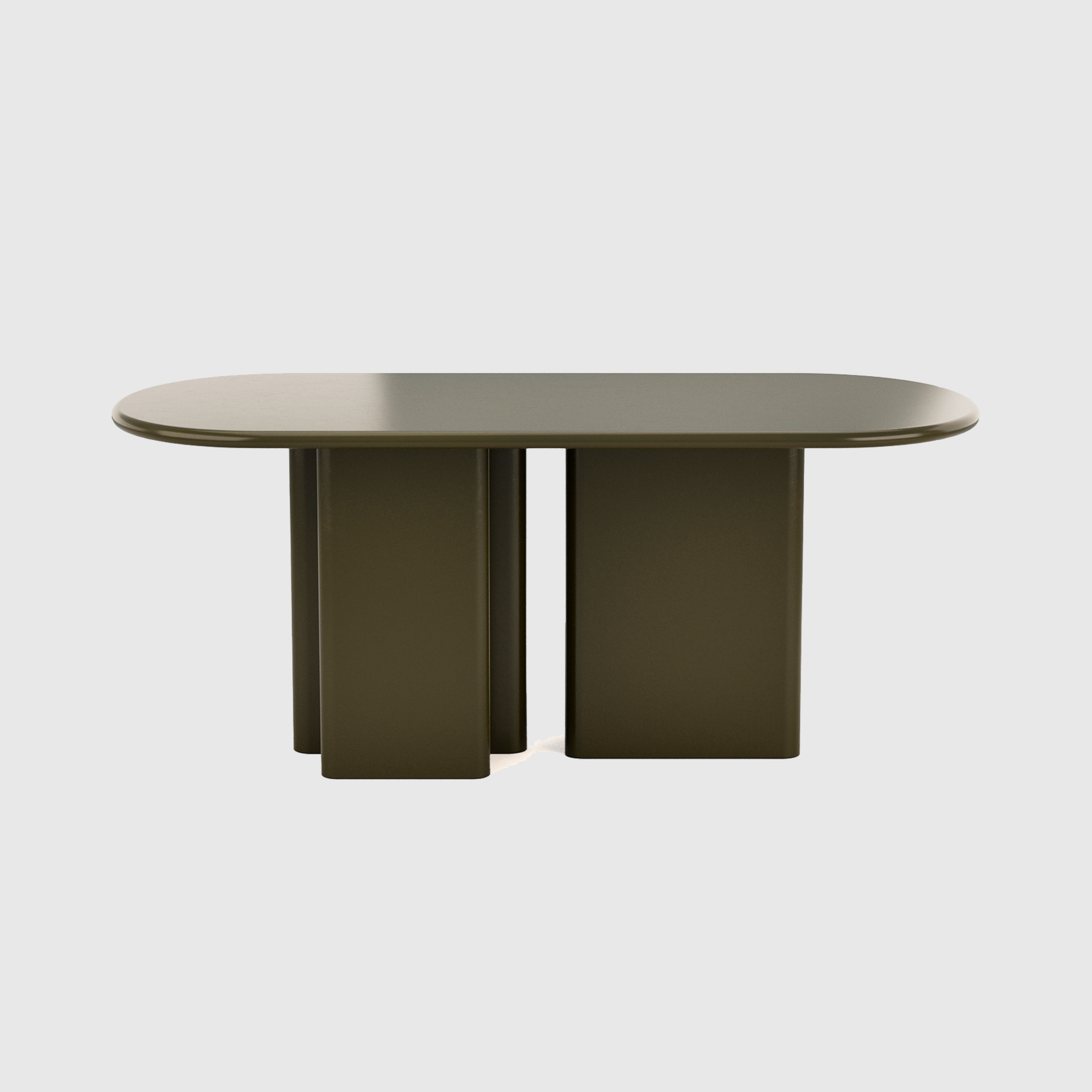 Flow Dining Table - Olive
