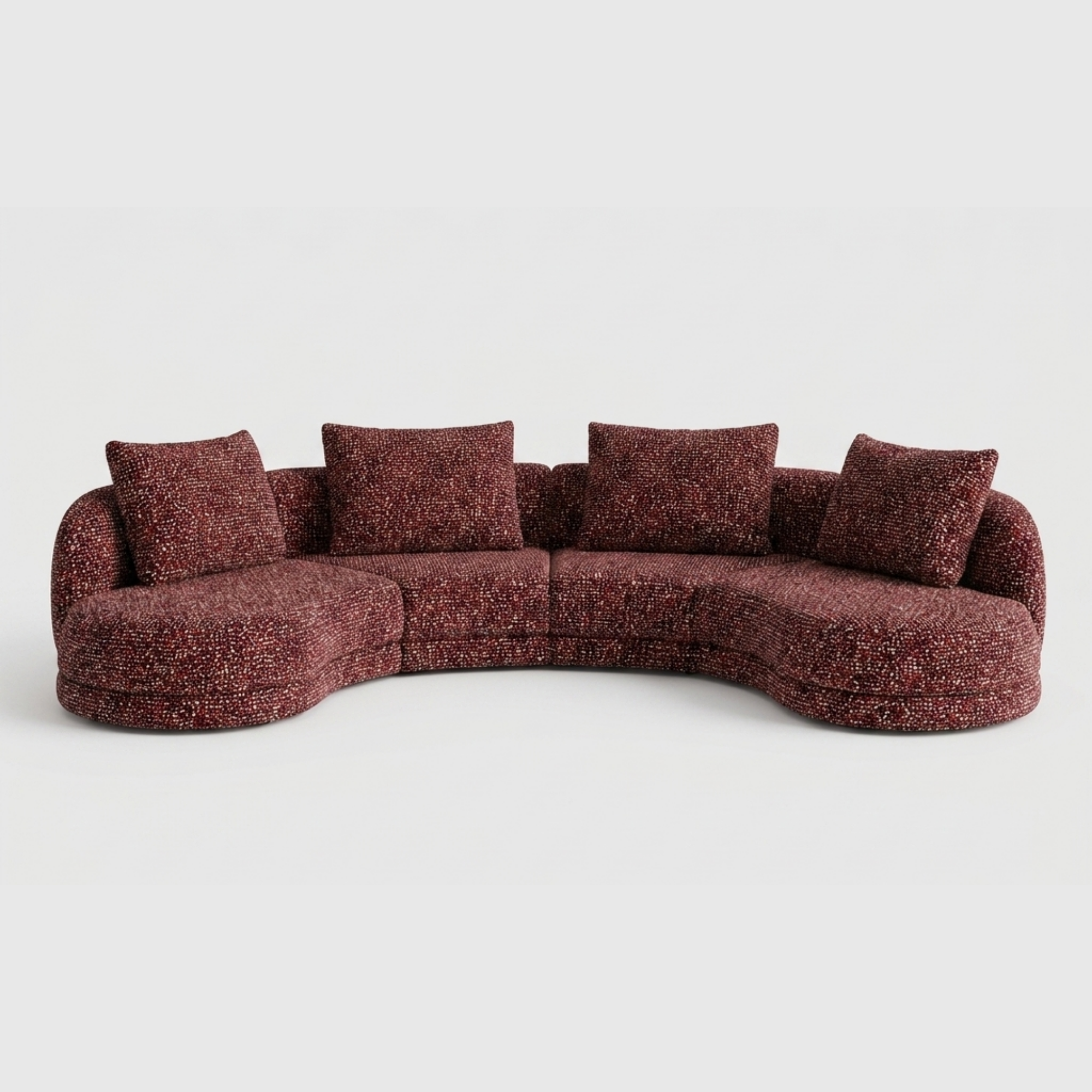 Cirra Sofa - 4 Seater Curved Sofa