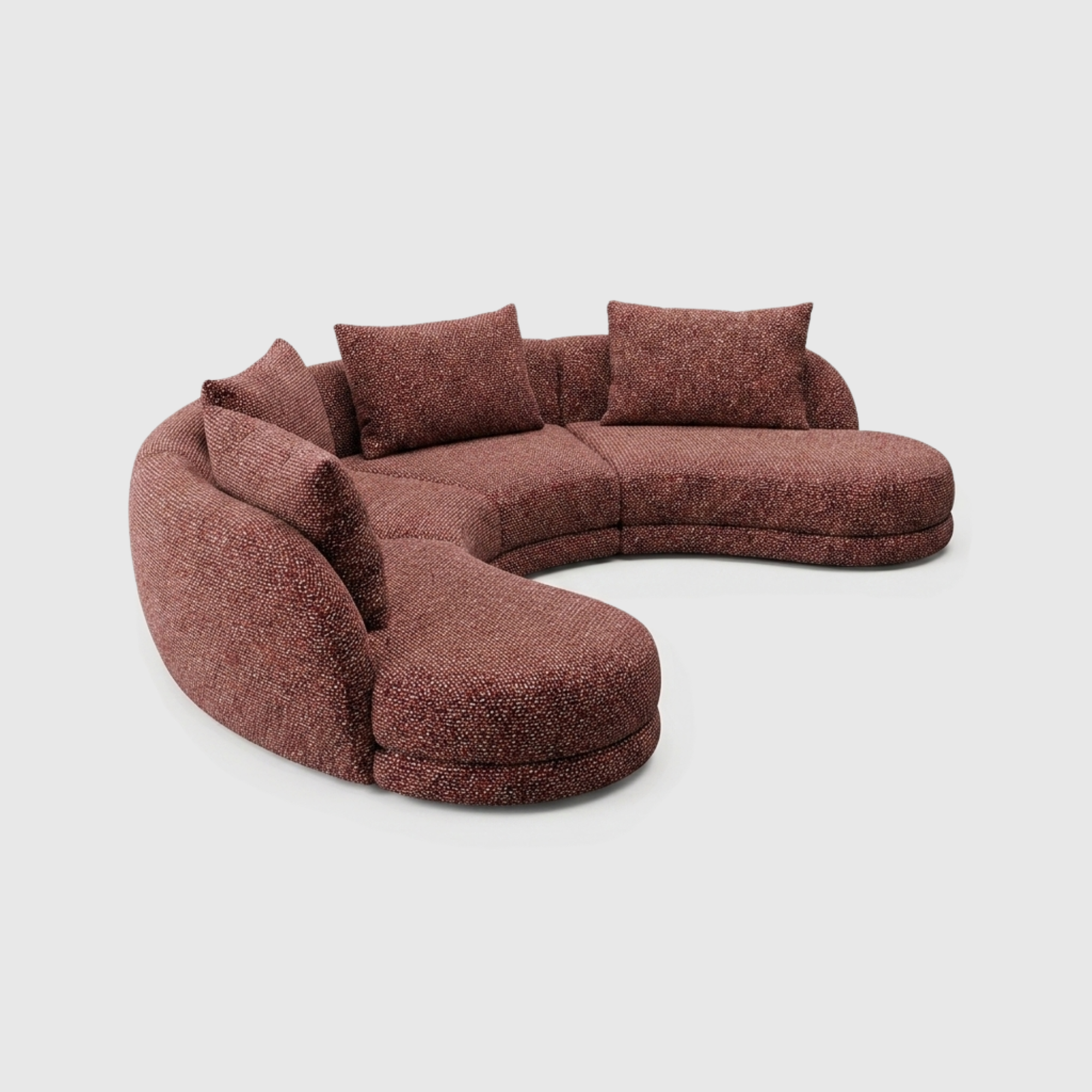 Cirra Sofa - 4 Seater Curved Sofa