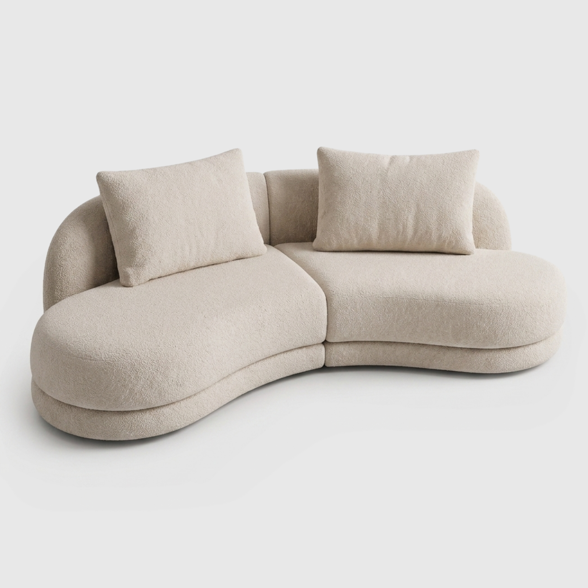 Cirra Sofa - 2 Seater Curved Sofa