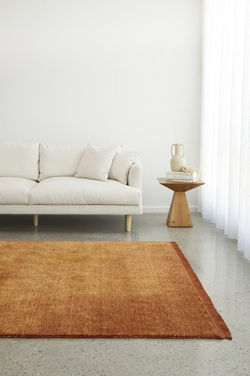 Conscious Loom Rug - Paprika