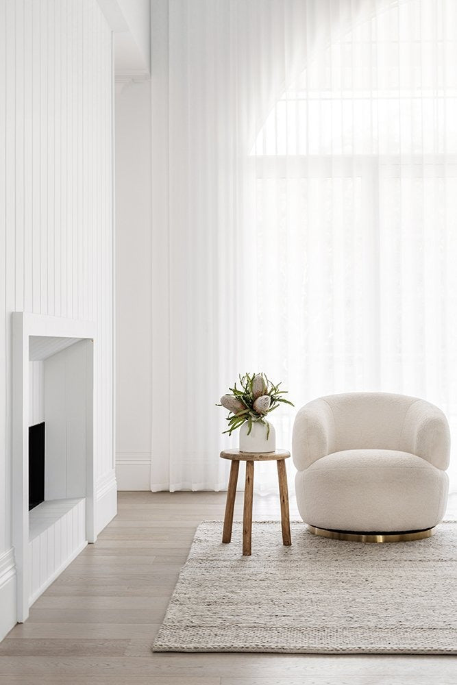 Paperbark Oatmeal Rug