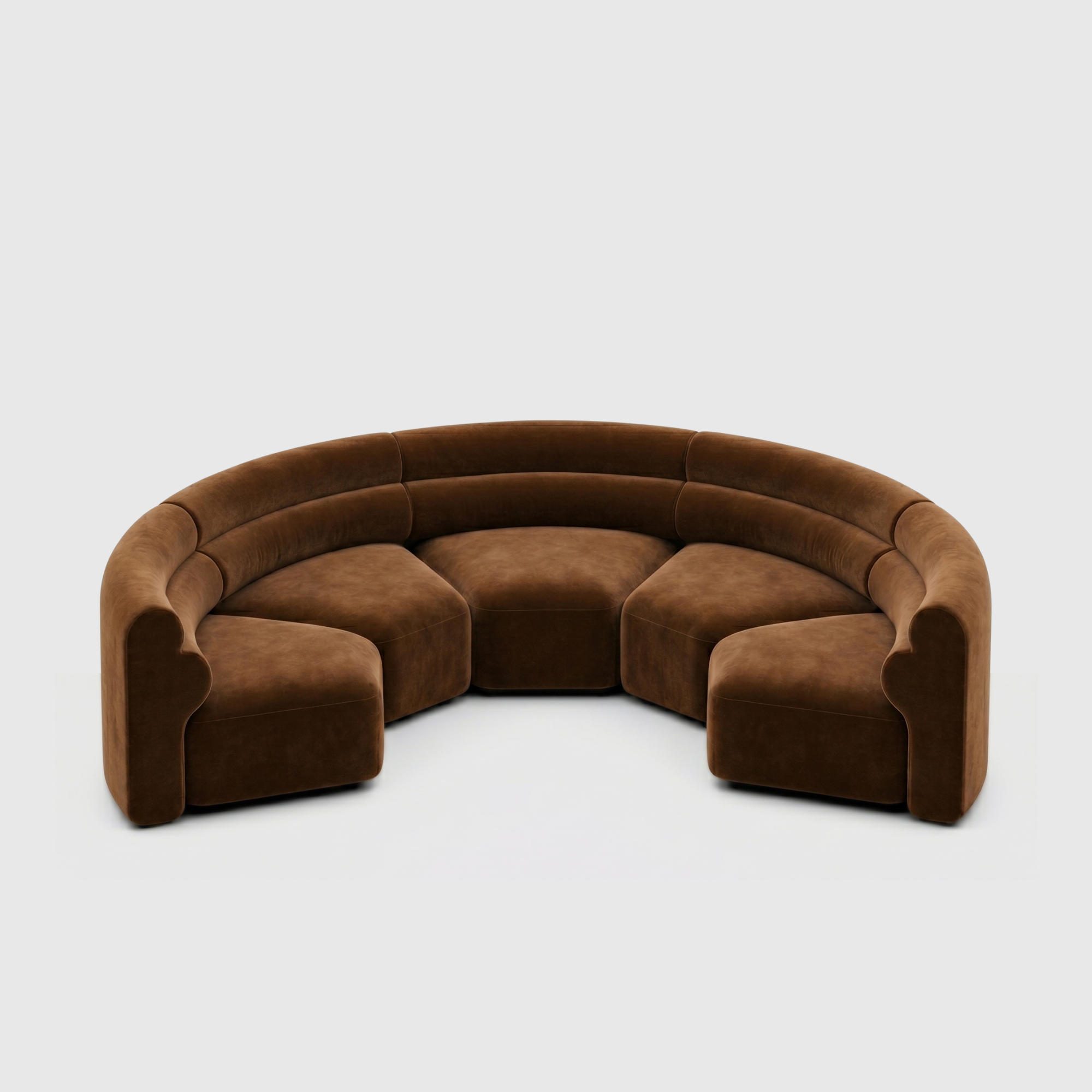 Loaf Modular Sofa - 5 Piece Full-Curve
