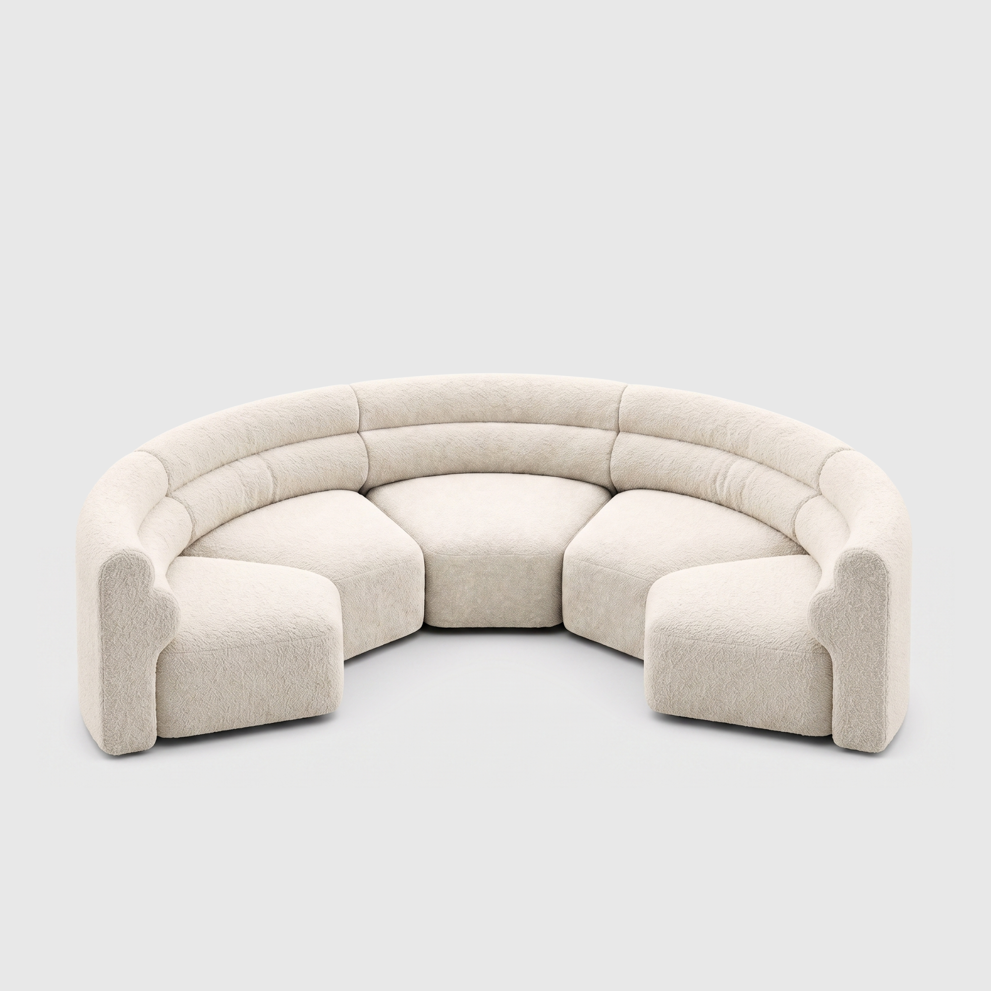 Loaf Modular Sofa - 5 Piece Full-Curve