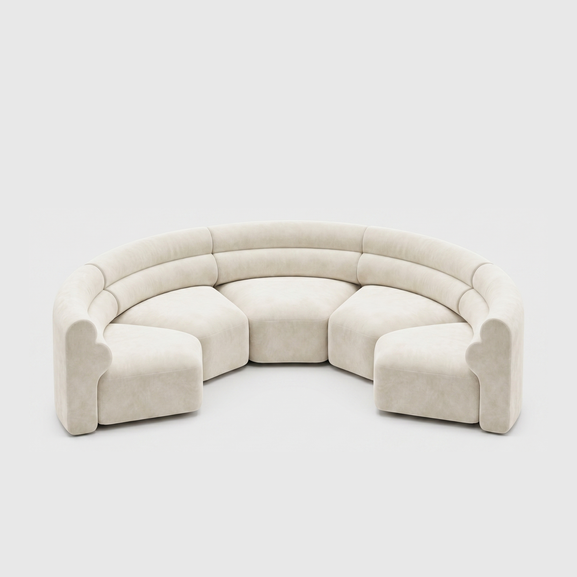 Loaf Modular Sofa - 5 Piece Full-Curve
