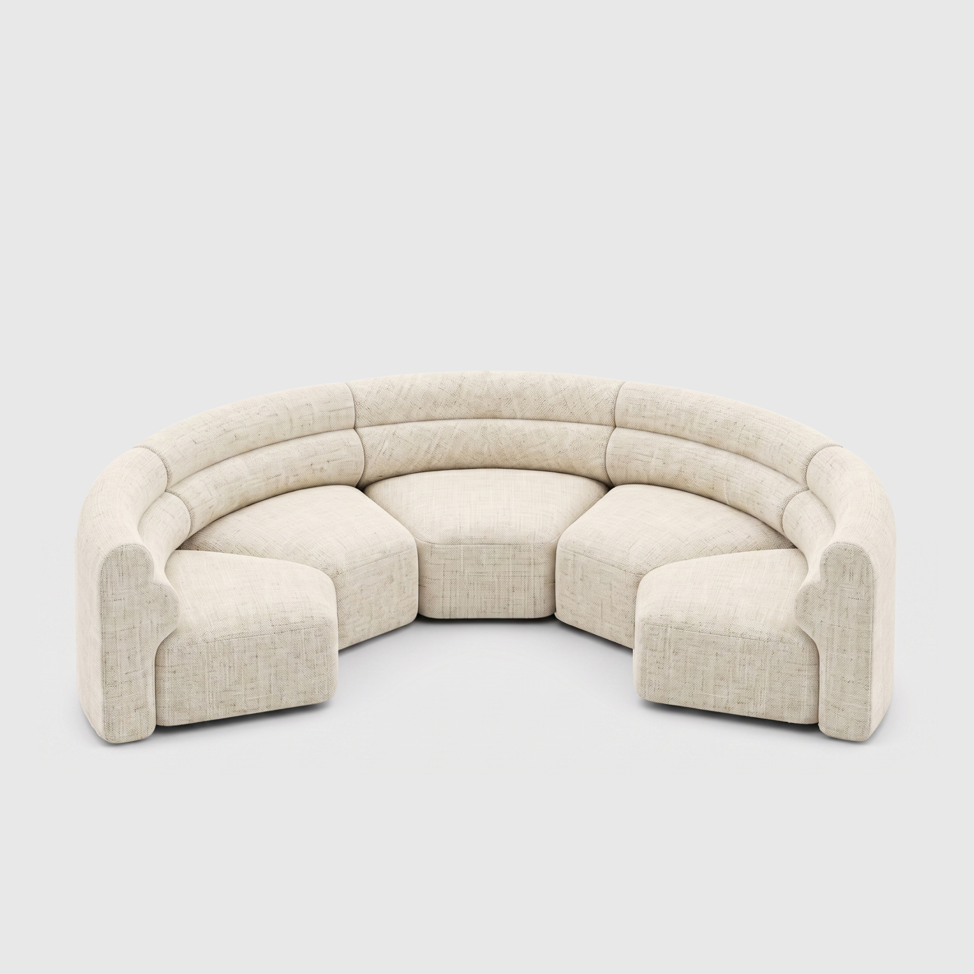Loaf Modular Sofa - 5 Piece Full-Curve