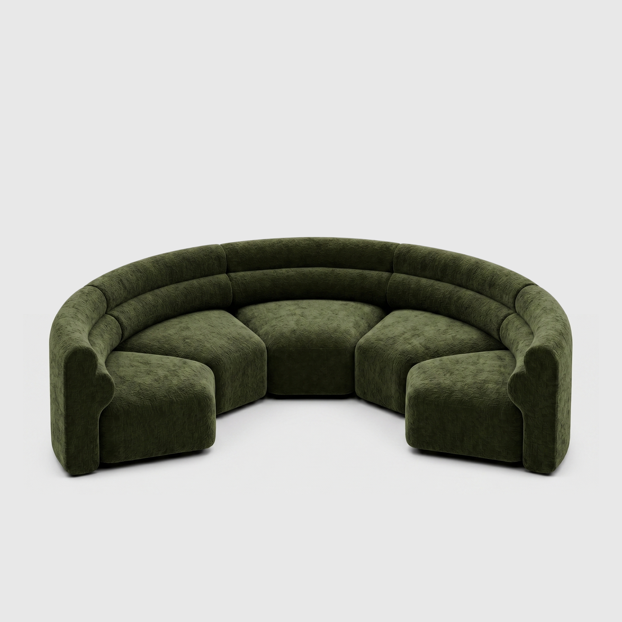 Loaf Modular Sofa - 5 Piece Full-Curve