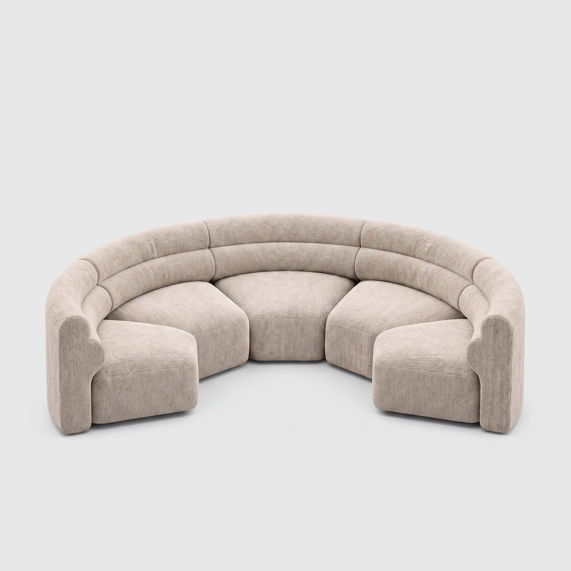Loaf Modular Sofa - 5 Piece Full-Curve