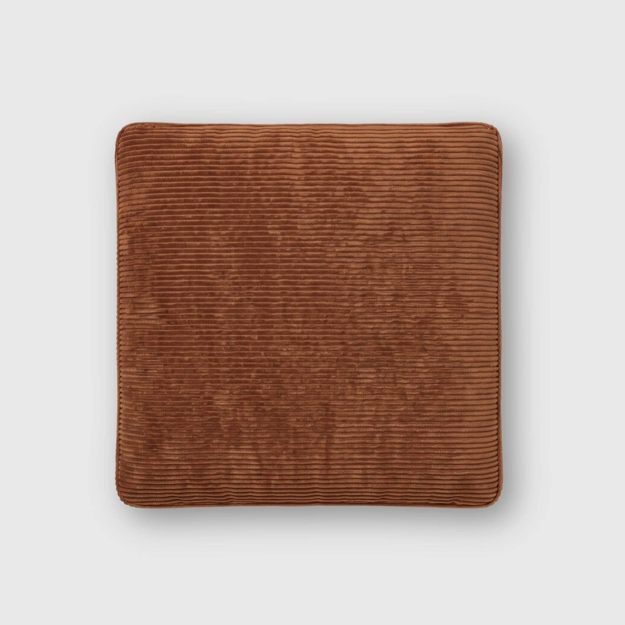 Autumn Square Cushion – Mocha Corduroy
