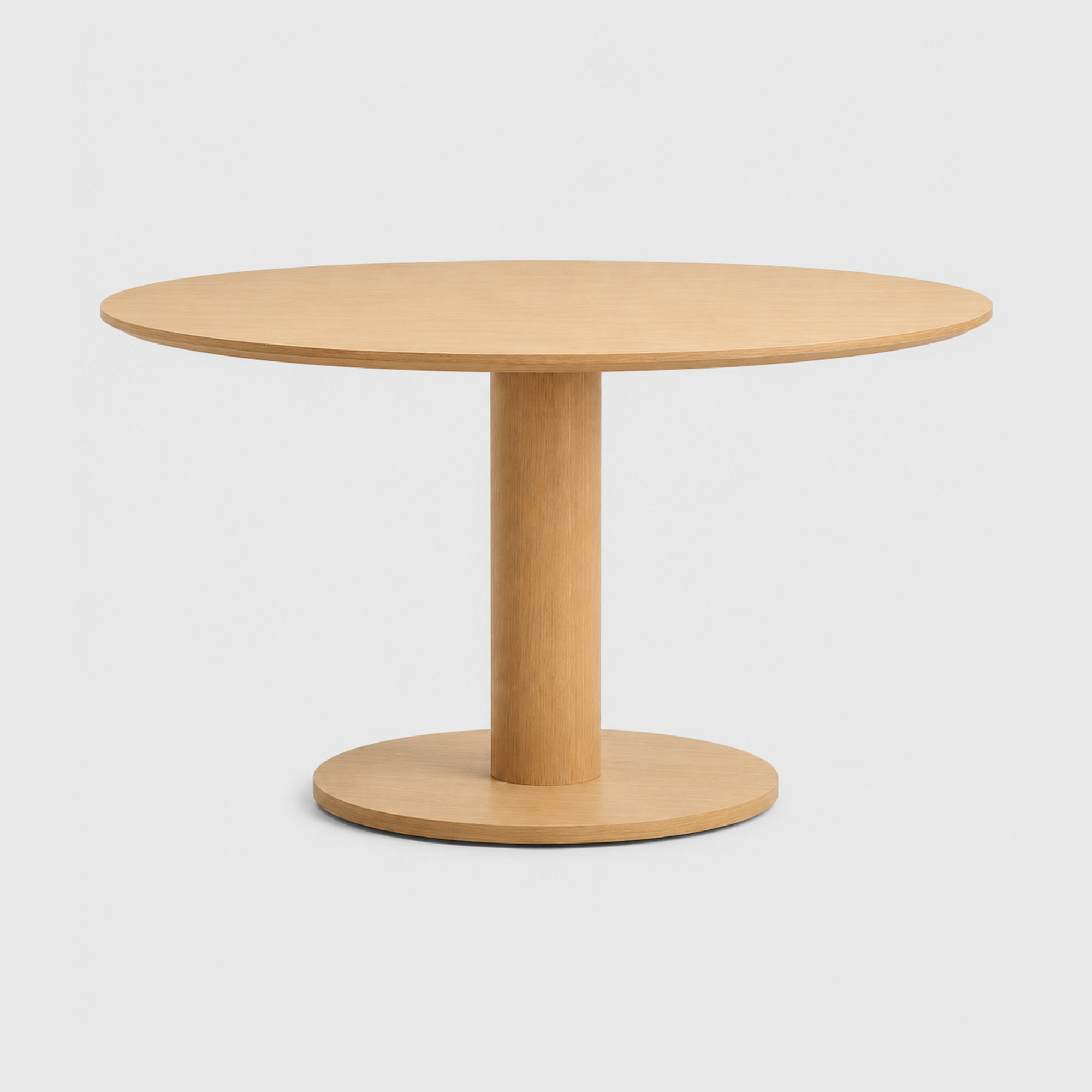 Fed Pedestal Dining Table - Oak