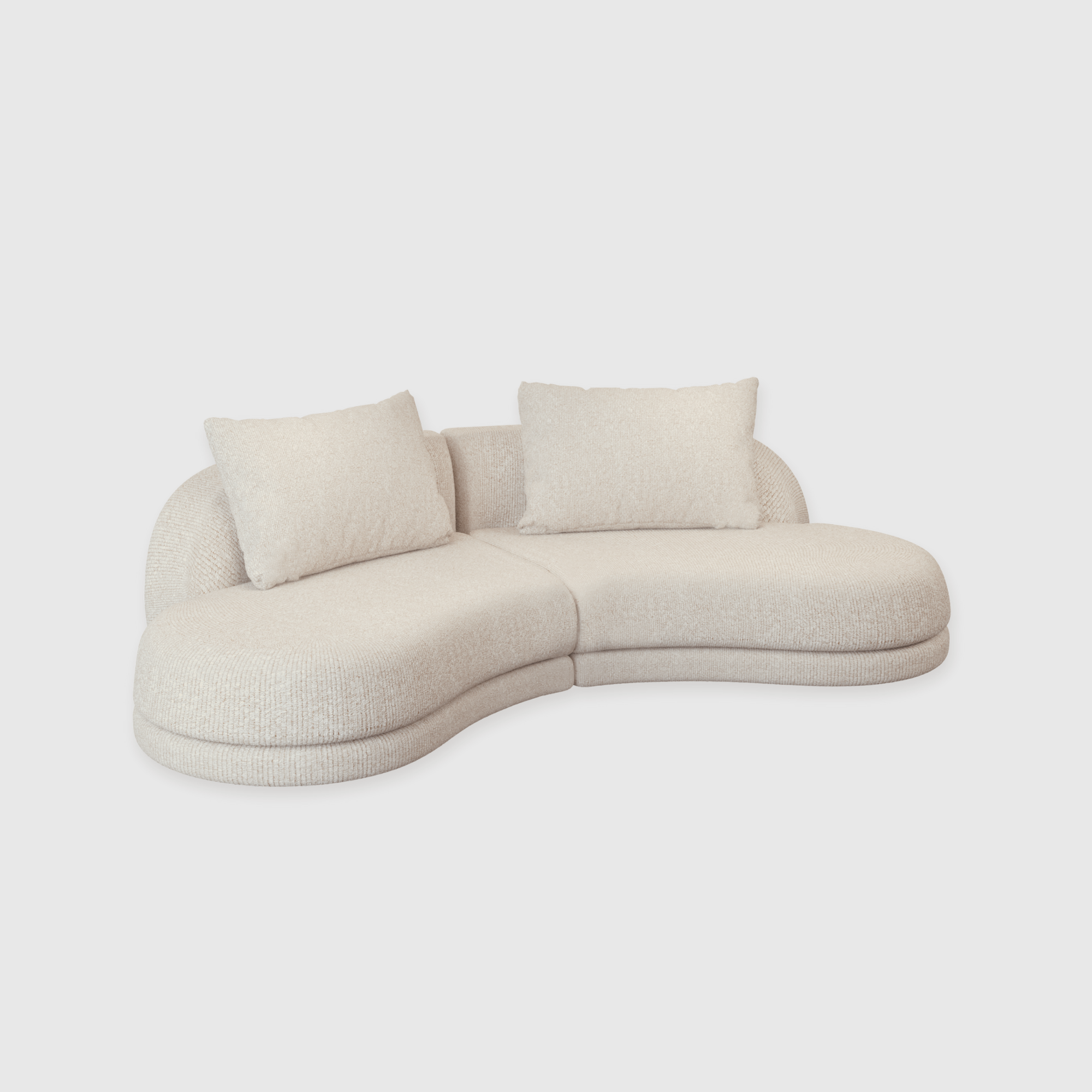 Cirra Sofa - 2 Seater Curved Sofa