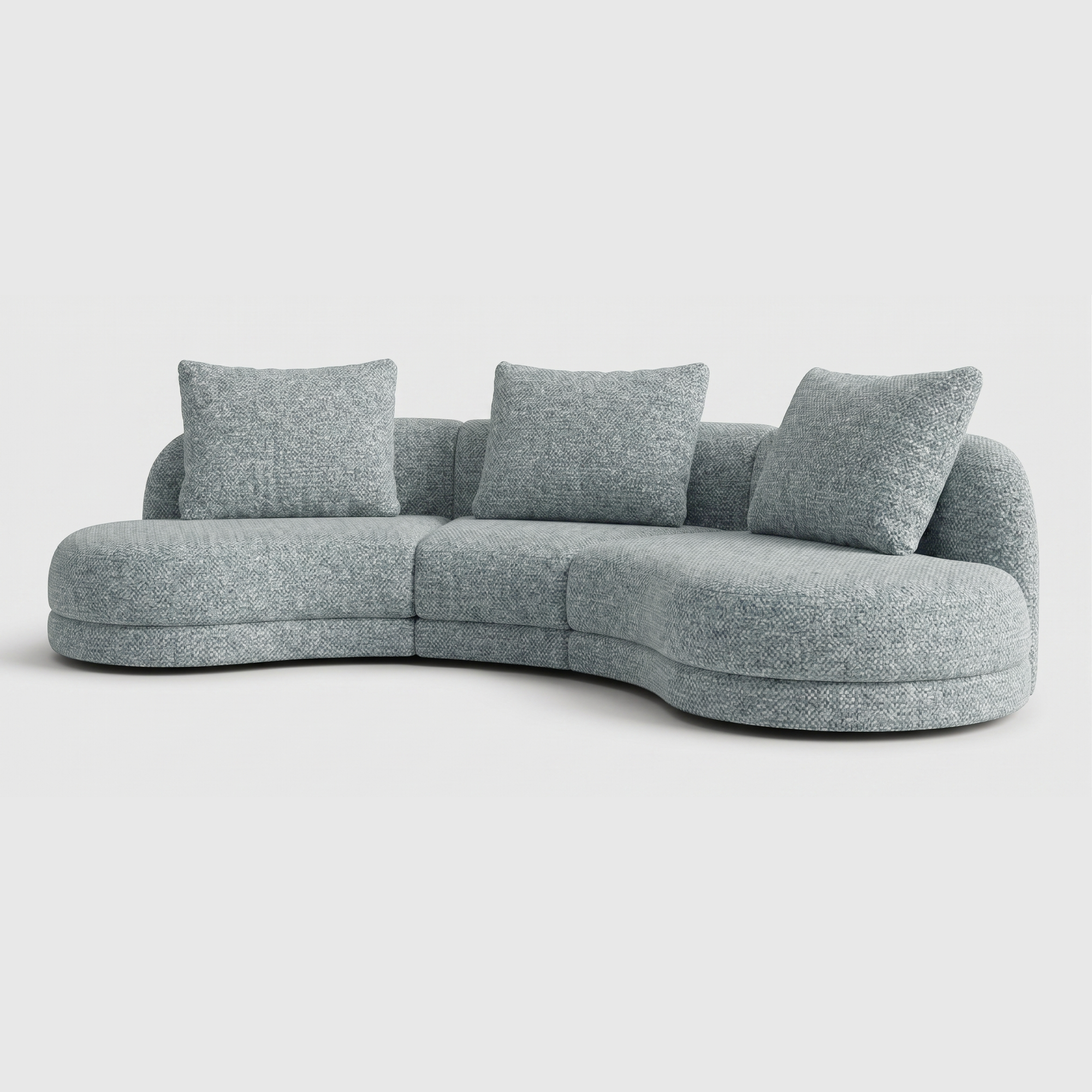 Cirra Sofa - 3 Seater Curved Sofa