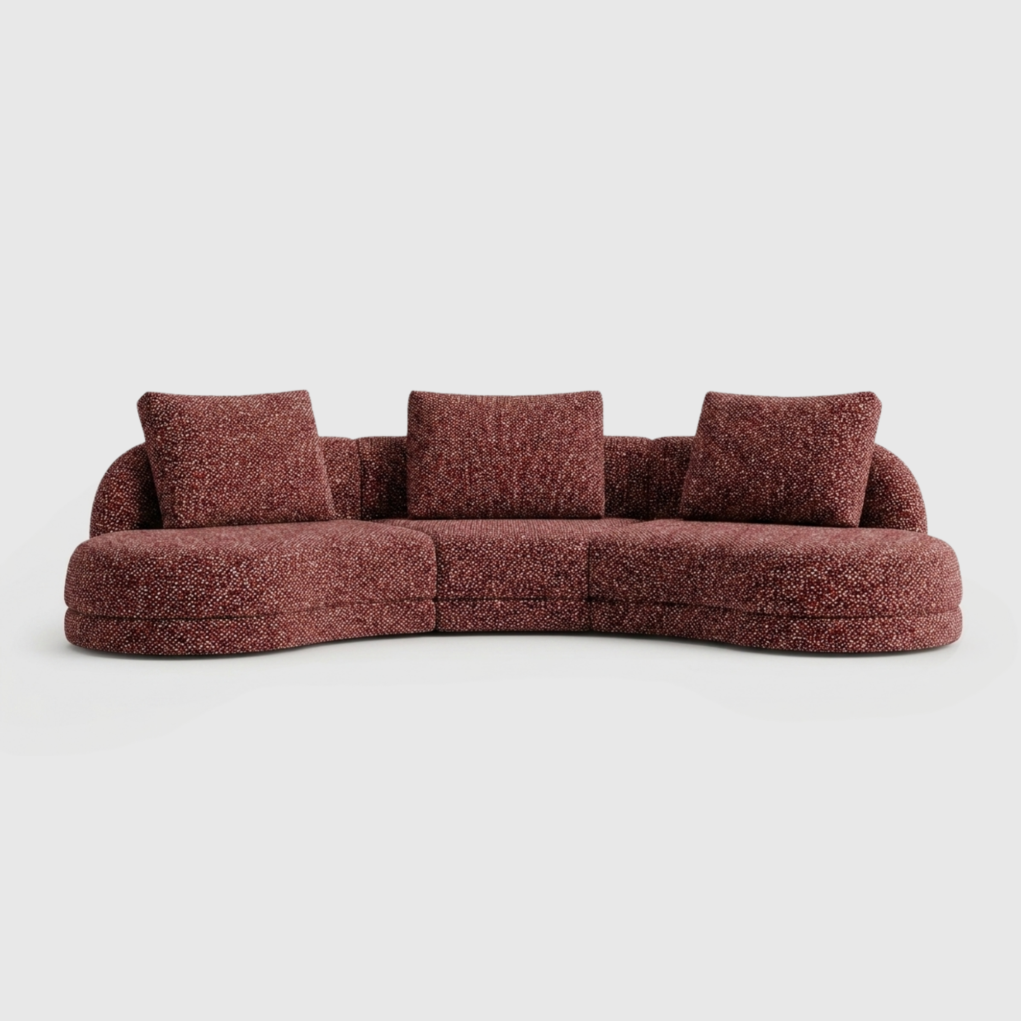Cirra Sofa - 3 Seater Curved Sofa