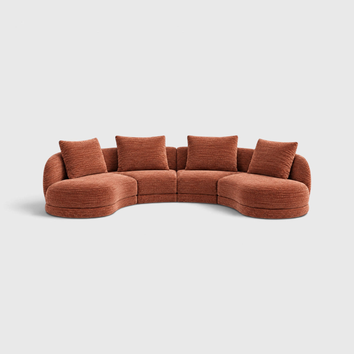 Cirra - 4 Seat Curved Sofa