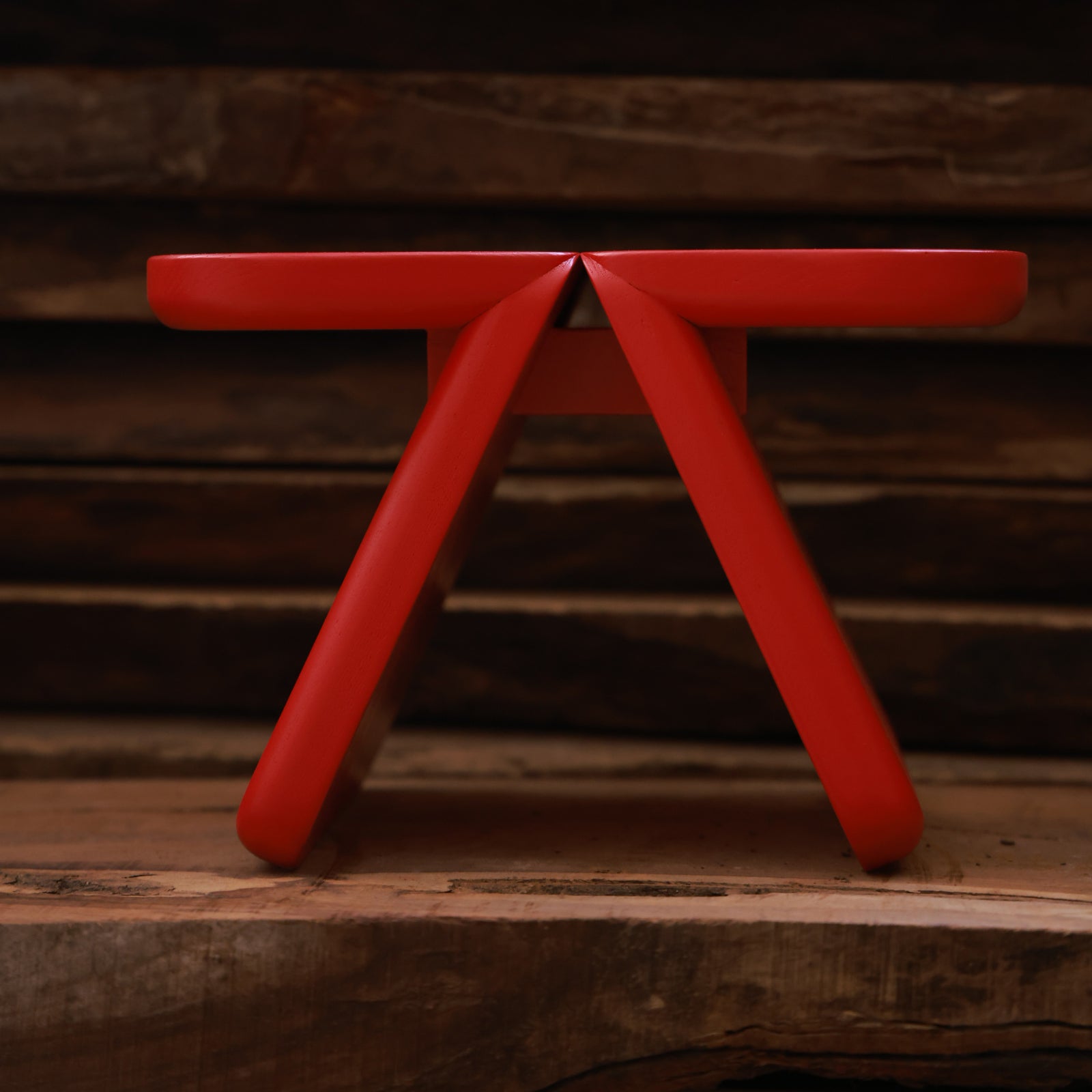 New Piece_Donxi_Butterfly Low Stool_Red_Stool_1