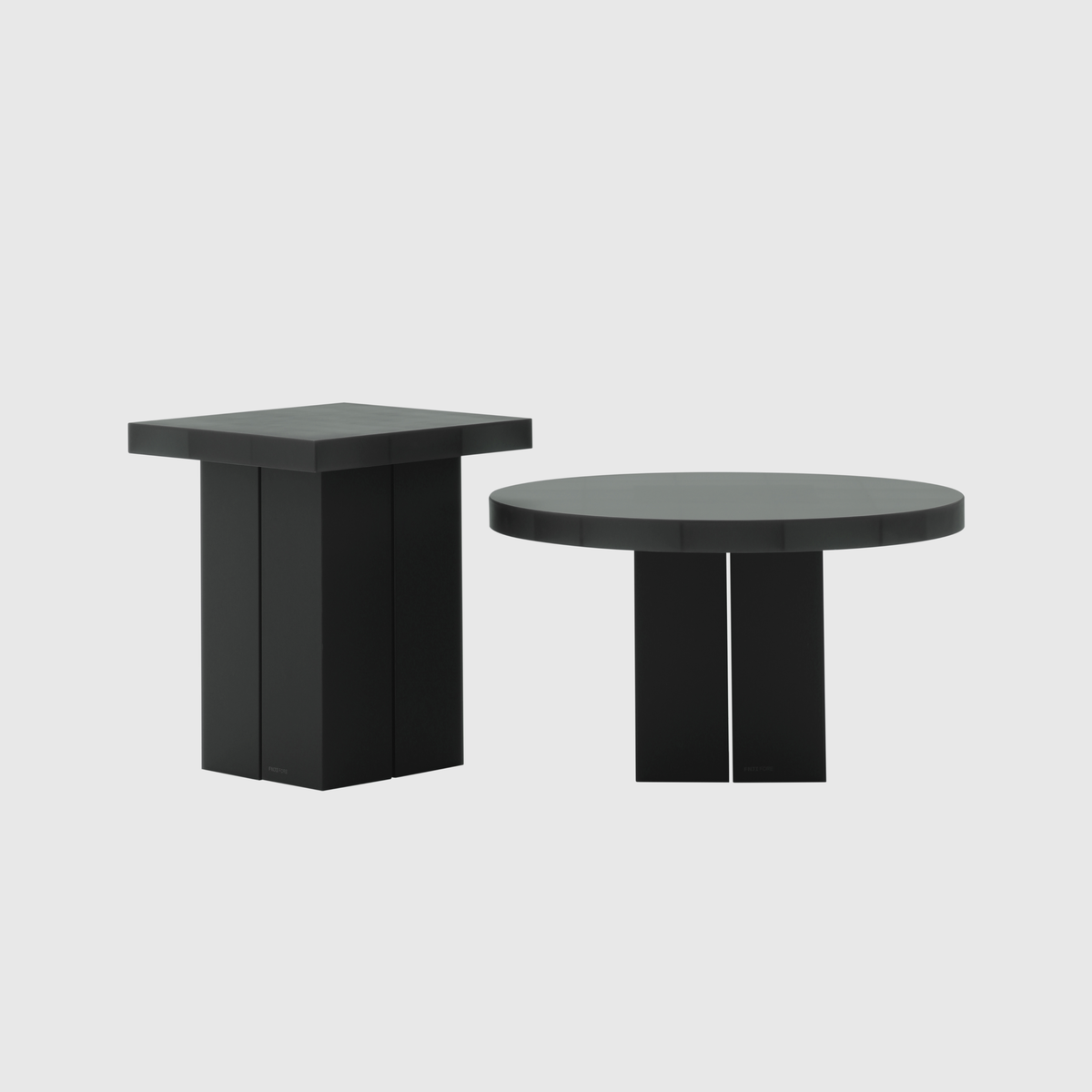 Cube Coffee Table - Black
