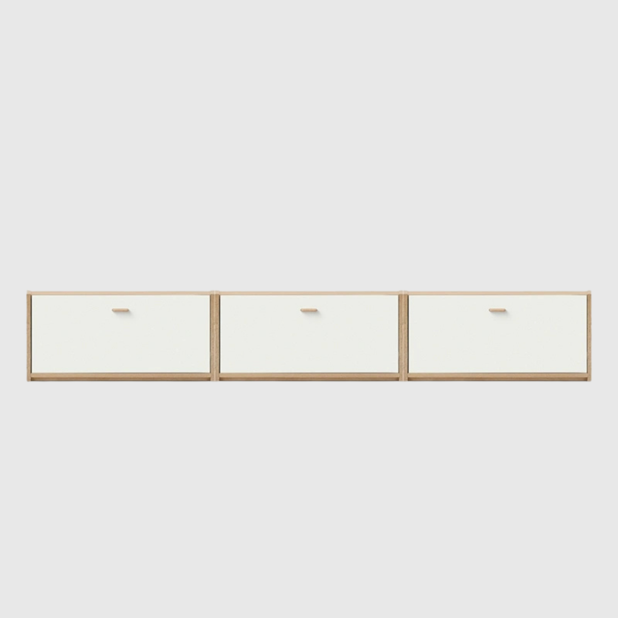 Half-Wood TV Cabinet (3-Drawer)