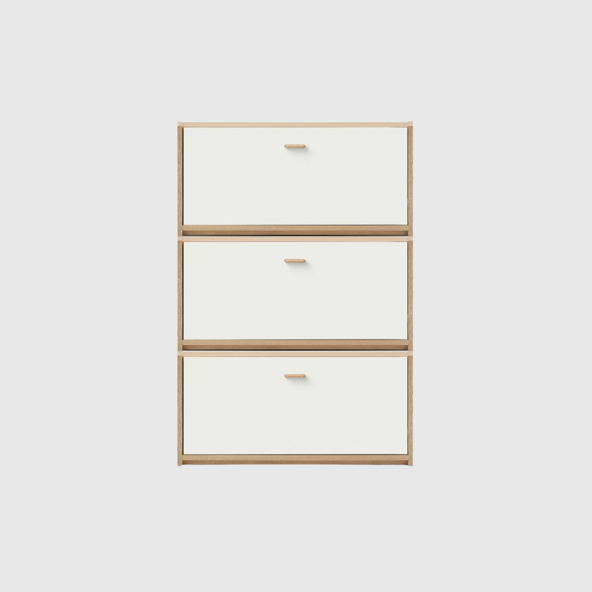 Half-Wood Sideboard (3-Drawer)