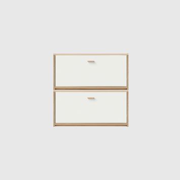 Half-Wood Sideboard (2-Drawer)