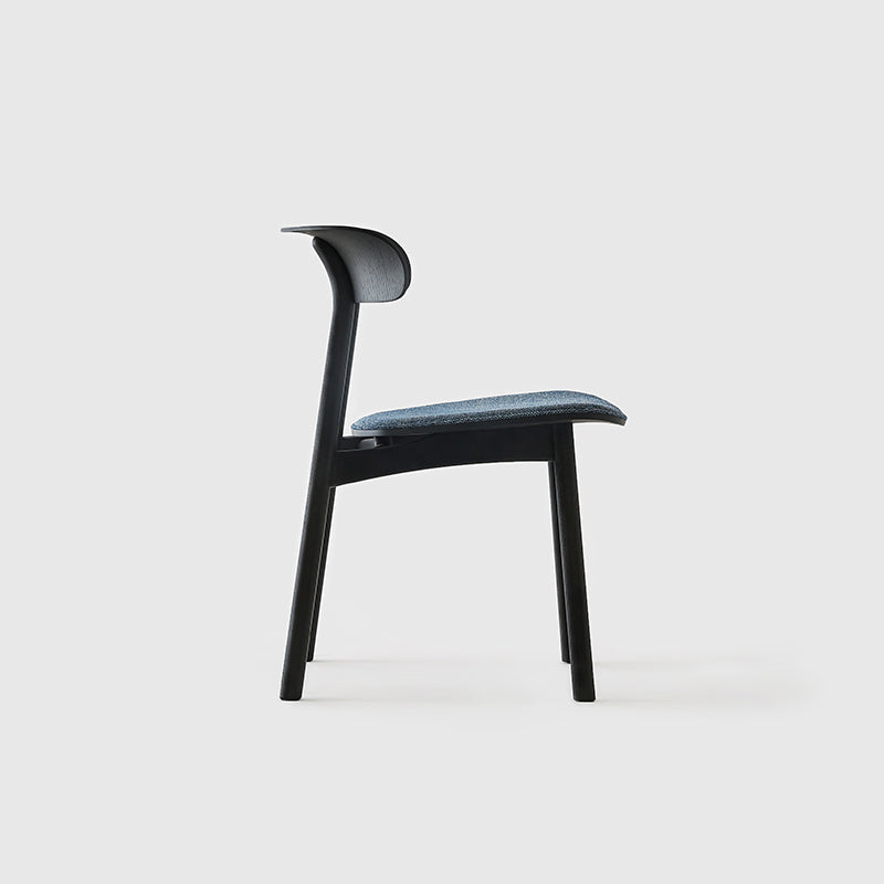New Piece_Jianze_Yang Chair - Upholstered Seat_Charcoal_Dining Chair_4