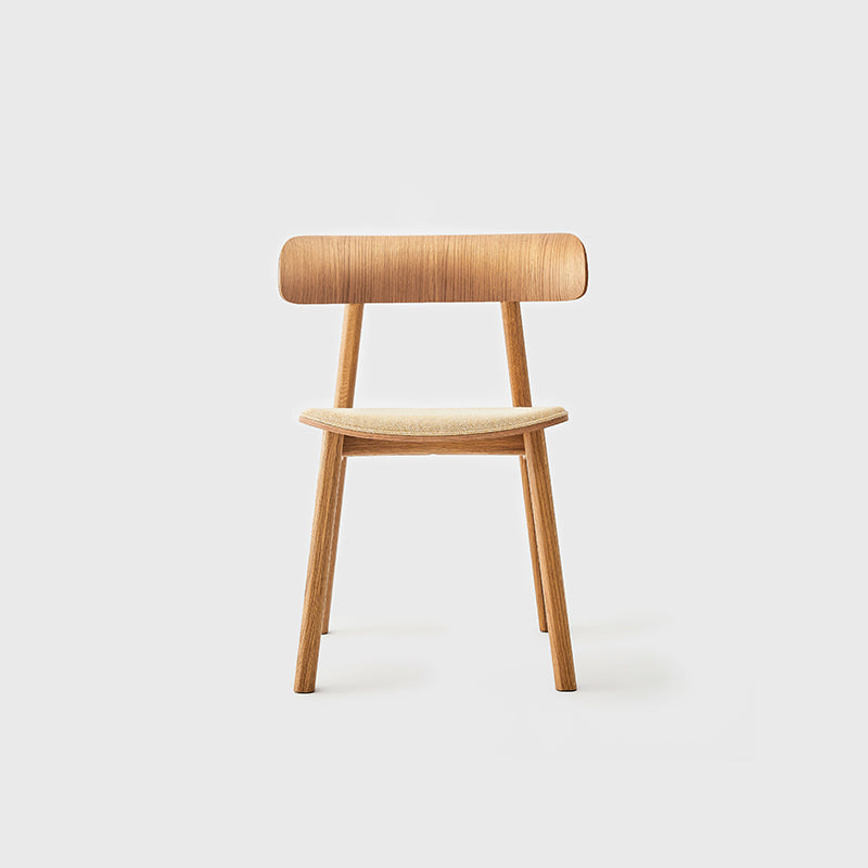 New Piece_Jianze_Yang Chair - Upholstered Seat_Light Oak_Dining Chair_3
