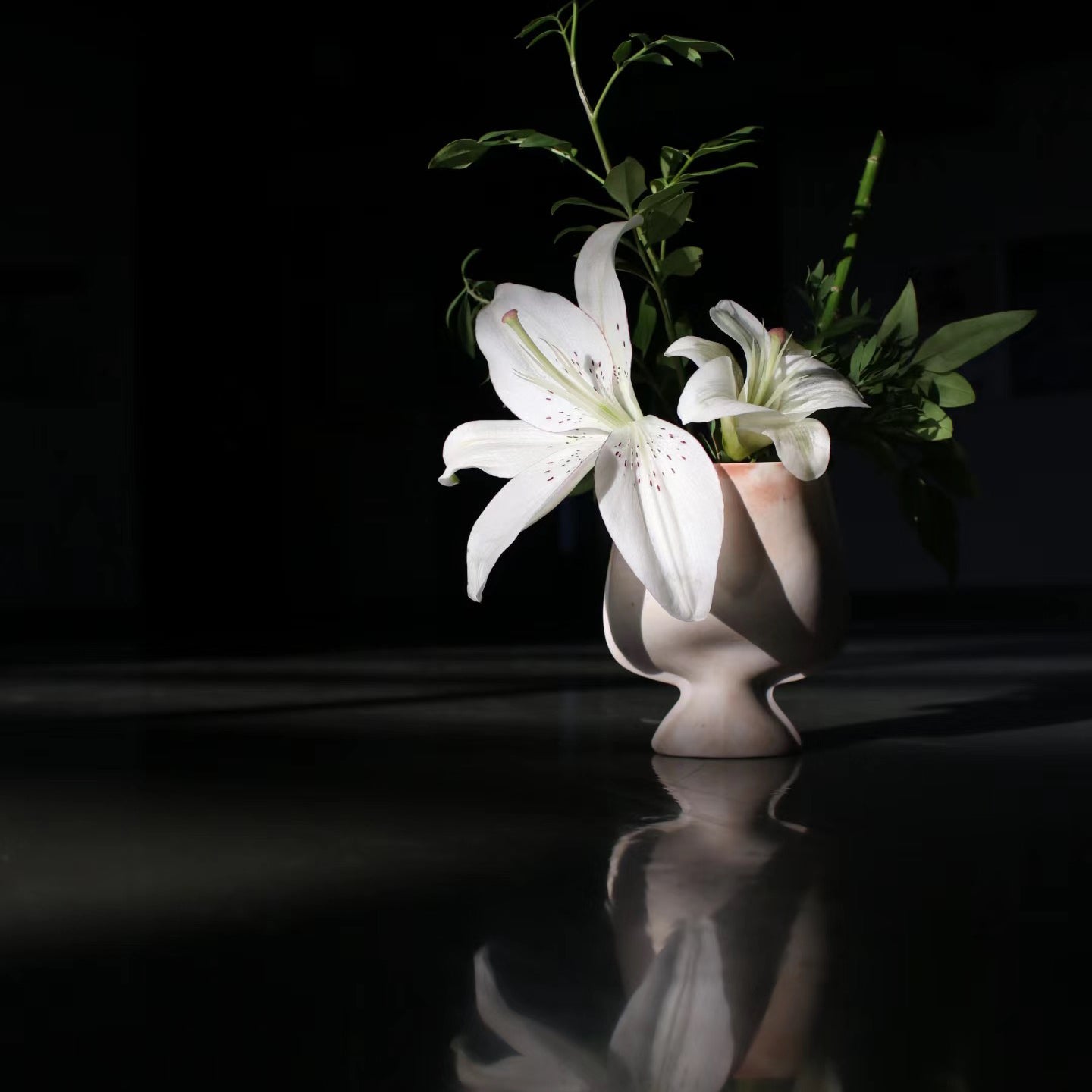 New Piece_Kae_U-Pot Vase_Beige_Vase_Decorative Objects_7