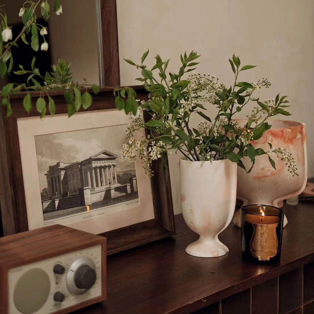 New Piece_Kae_Y-Pot Vase_Beige_Vase_Decorative Objects_2