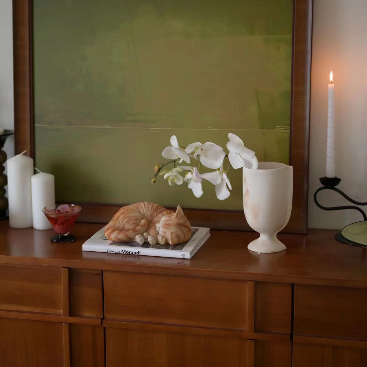 New Piece_Kae_Y-Pot Vase_Beige_Vase_Decorative Objects_4