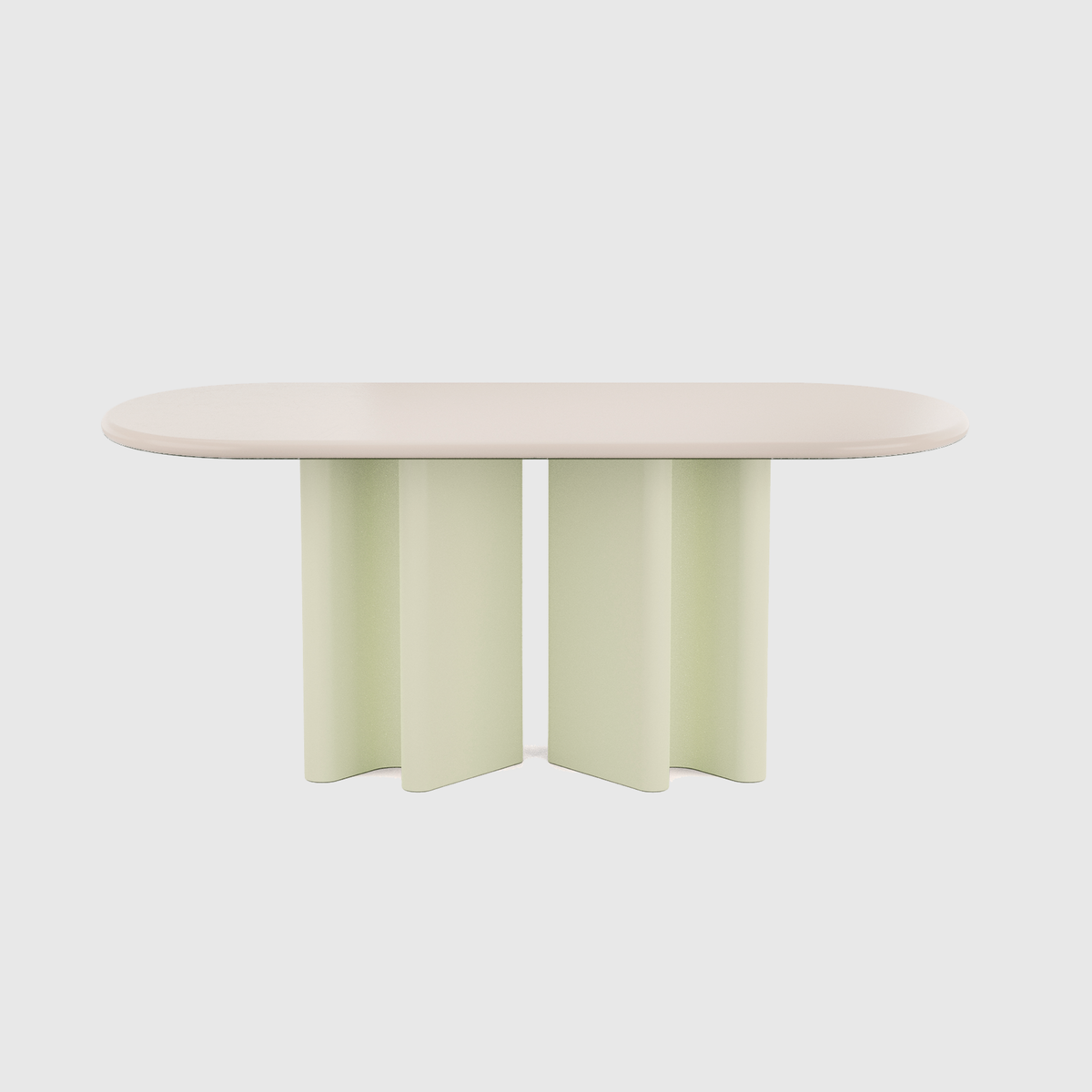 Flow Table - Ivory & Mint