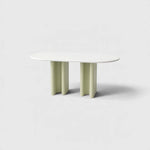 Flow Table - Ivory & Mint
