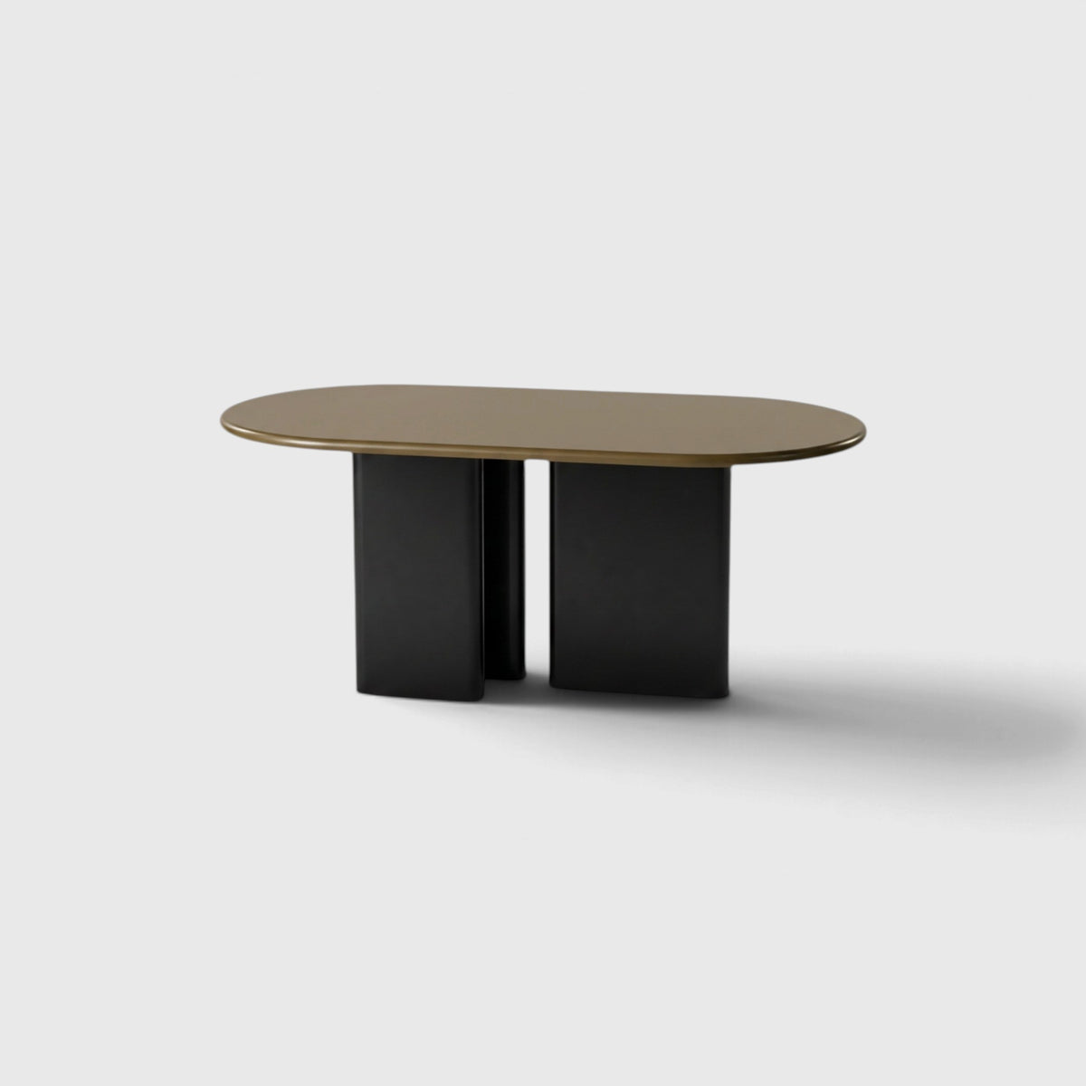Flow - Olive & Black Dining Table