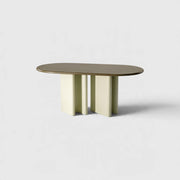 Flow - Olive & Mint Dining Table
