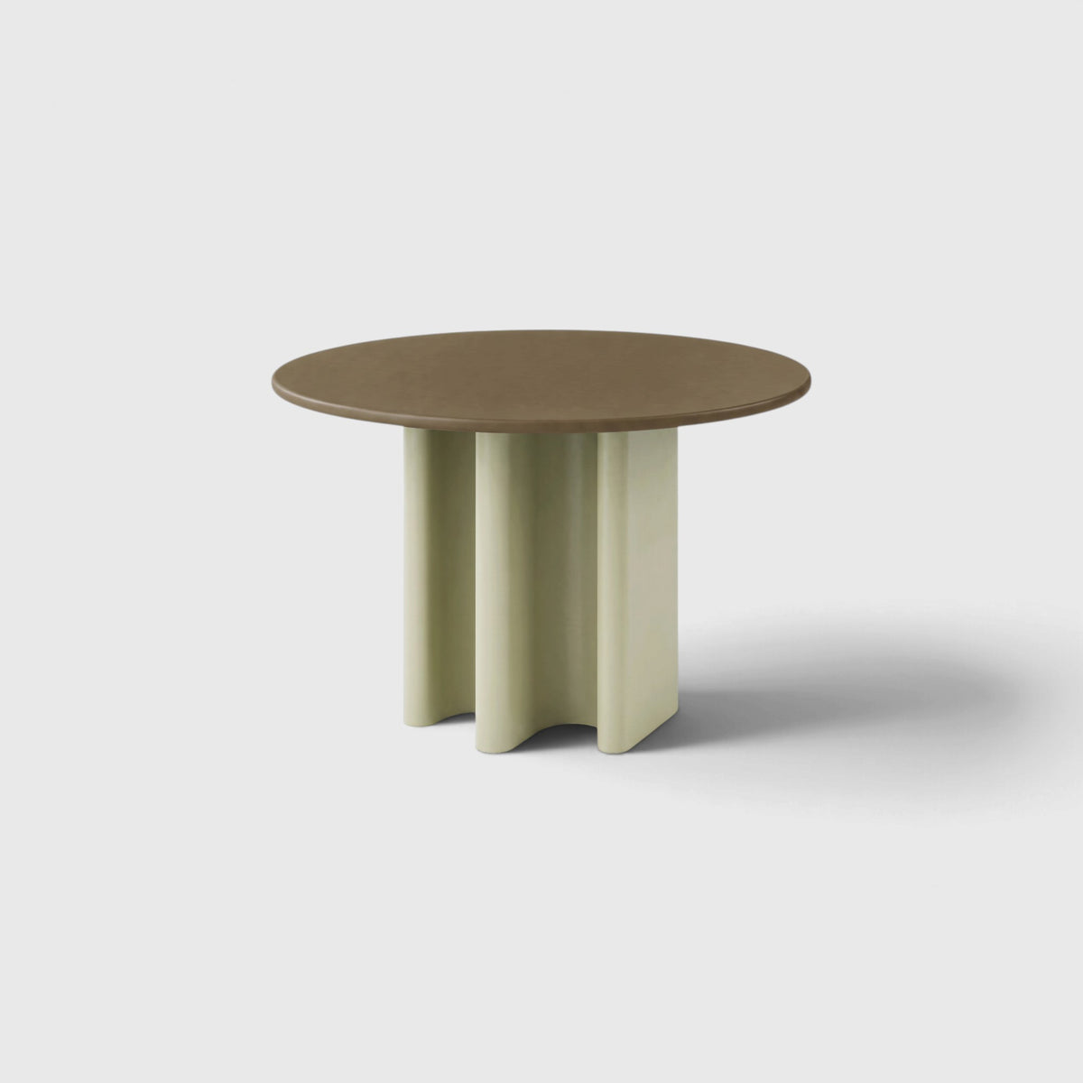 Flow  - Olive & Mint Round Dining Table