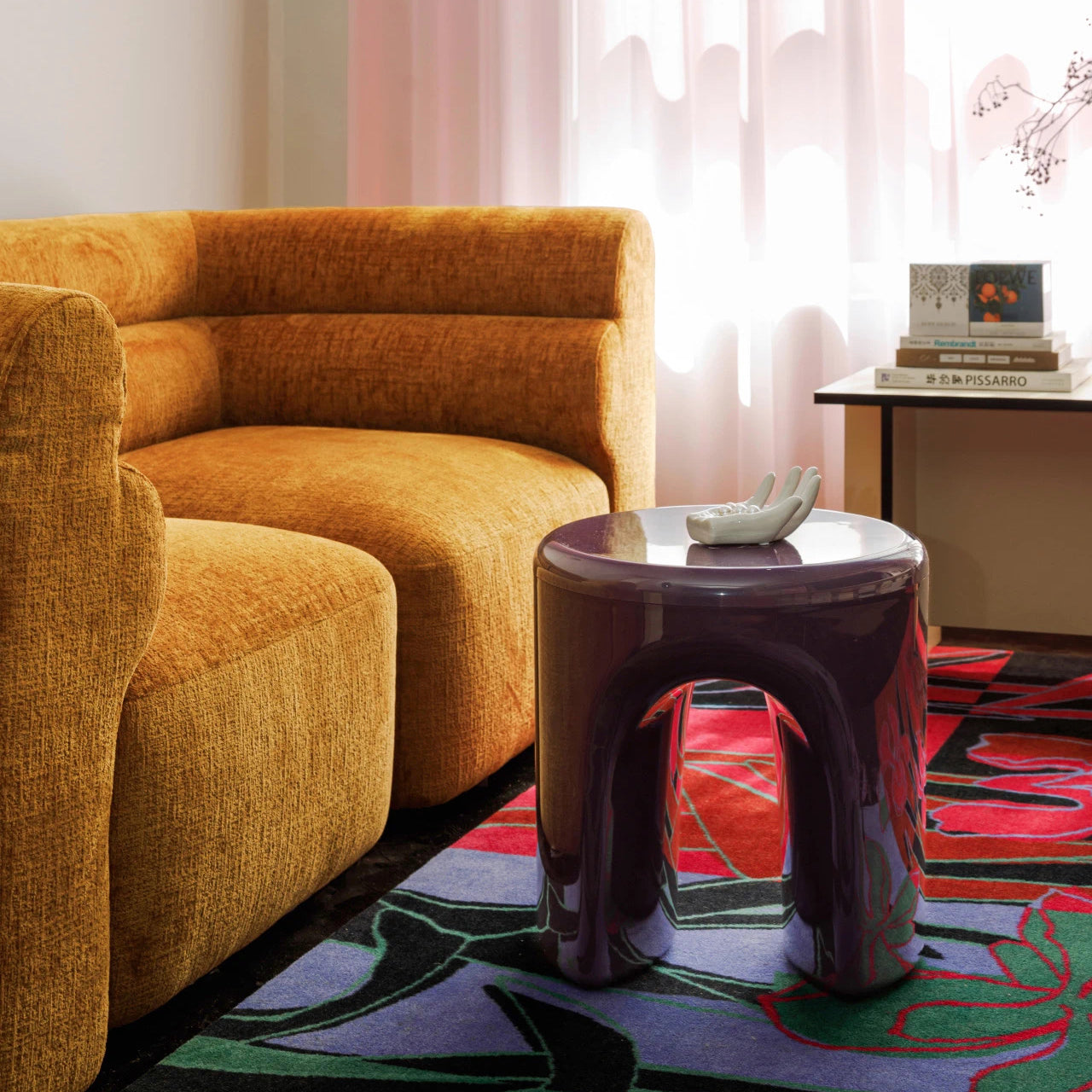 New Piece_Lift Loft_Loaf Modular Sofa 2 Seater Chenille_ Turmeric_Modular Sofa _4