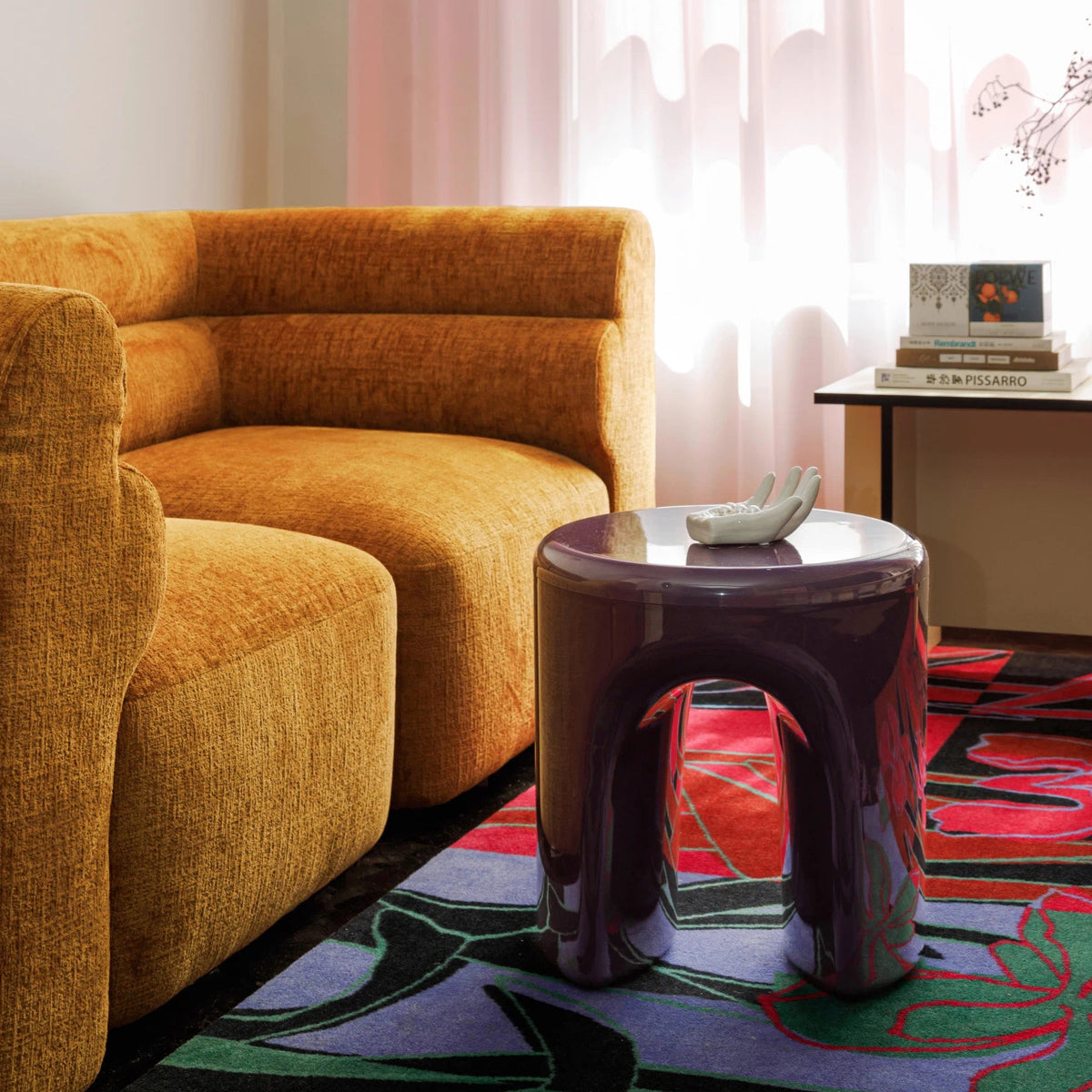 New Piece_Lift Loft_Loaf Modular Sofa 2 Seater Chenille_ Turmeric_Modular Sofa _4